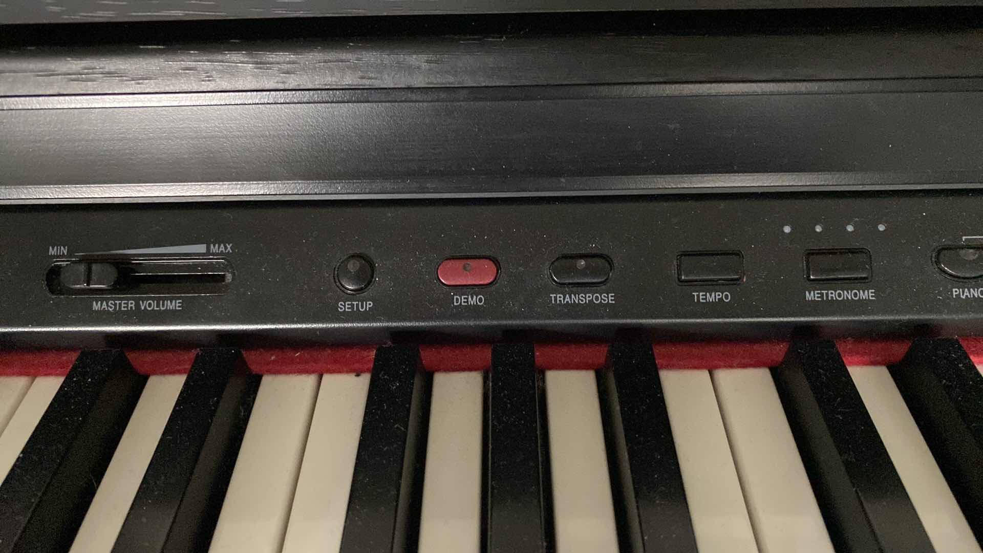 Photo 1 of WILLIAMS OVERTURE PLUG IN PIANO WITH BENCH 54“ x 18“ H 33”