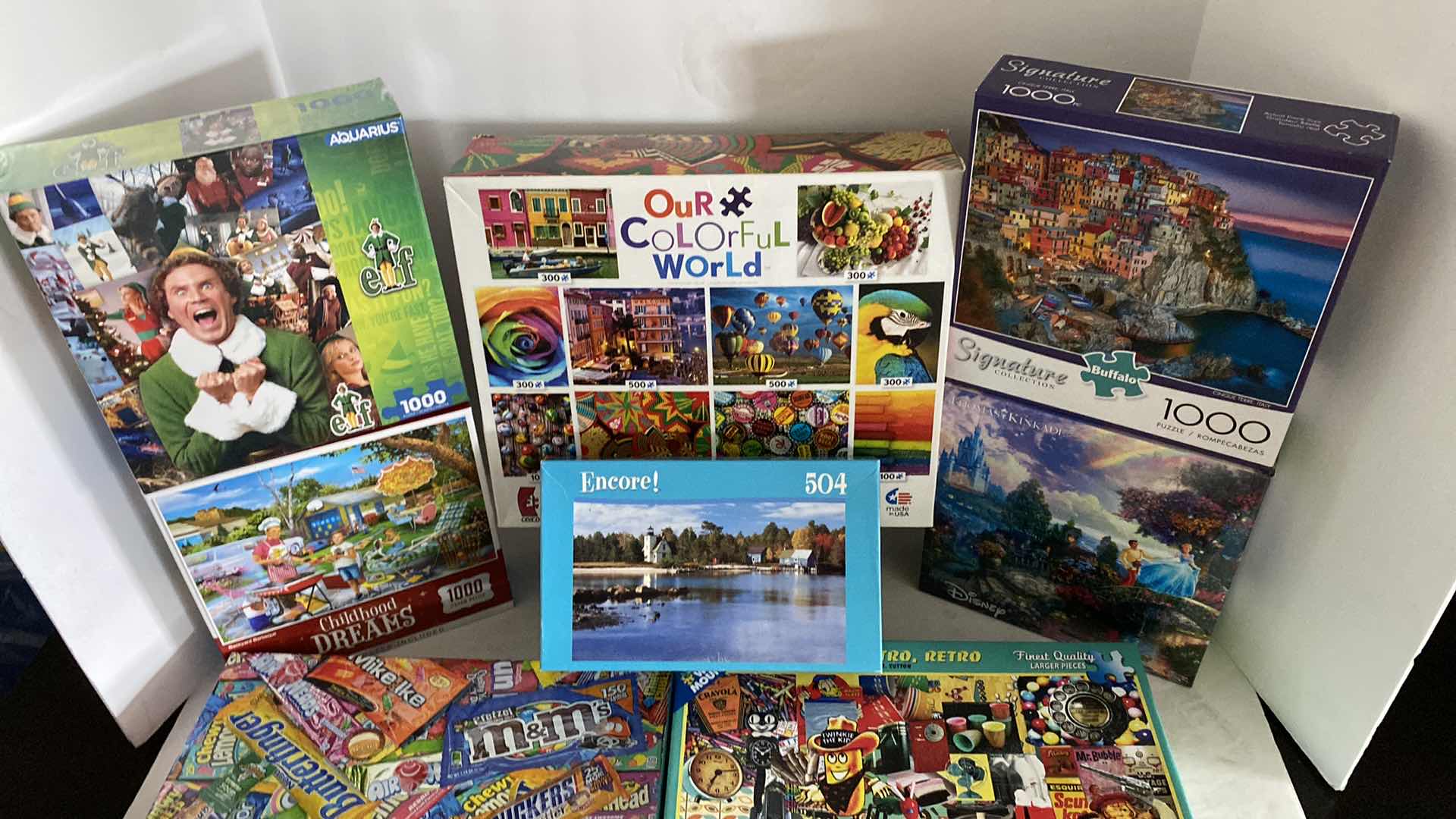 Photo 1 of 8-PUZZLES - SOME ARE UNOPENED