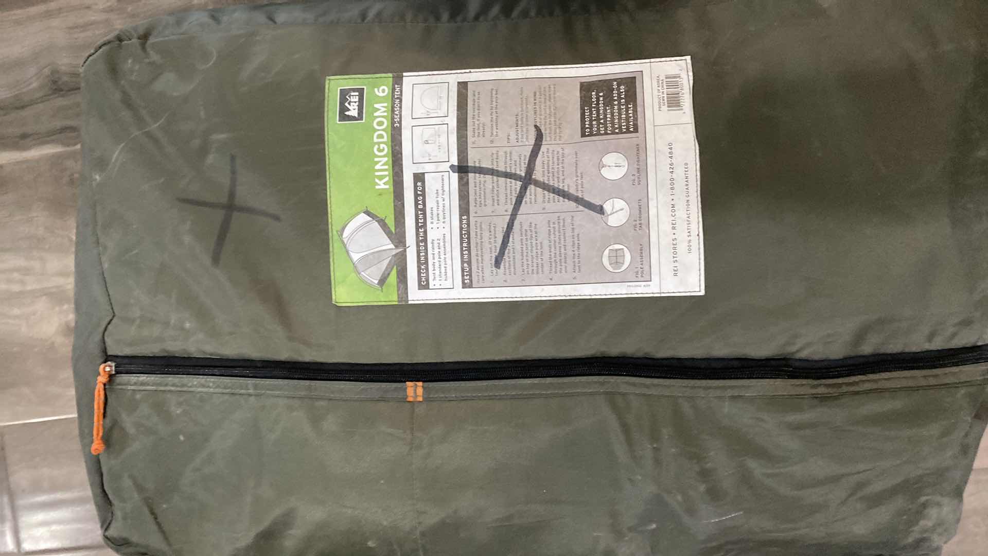 Photo 1 of REI KINGDOM 6 TENT