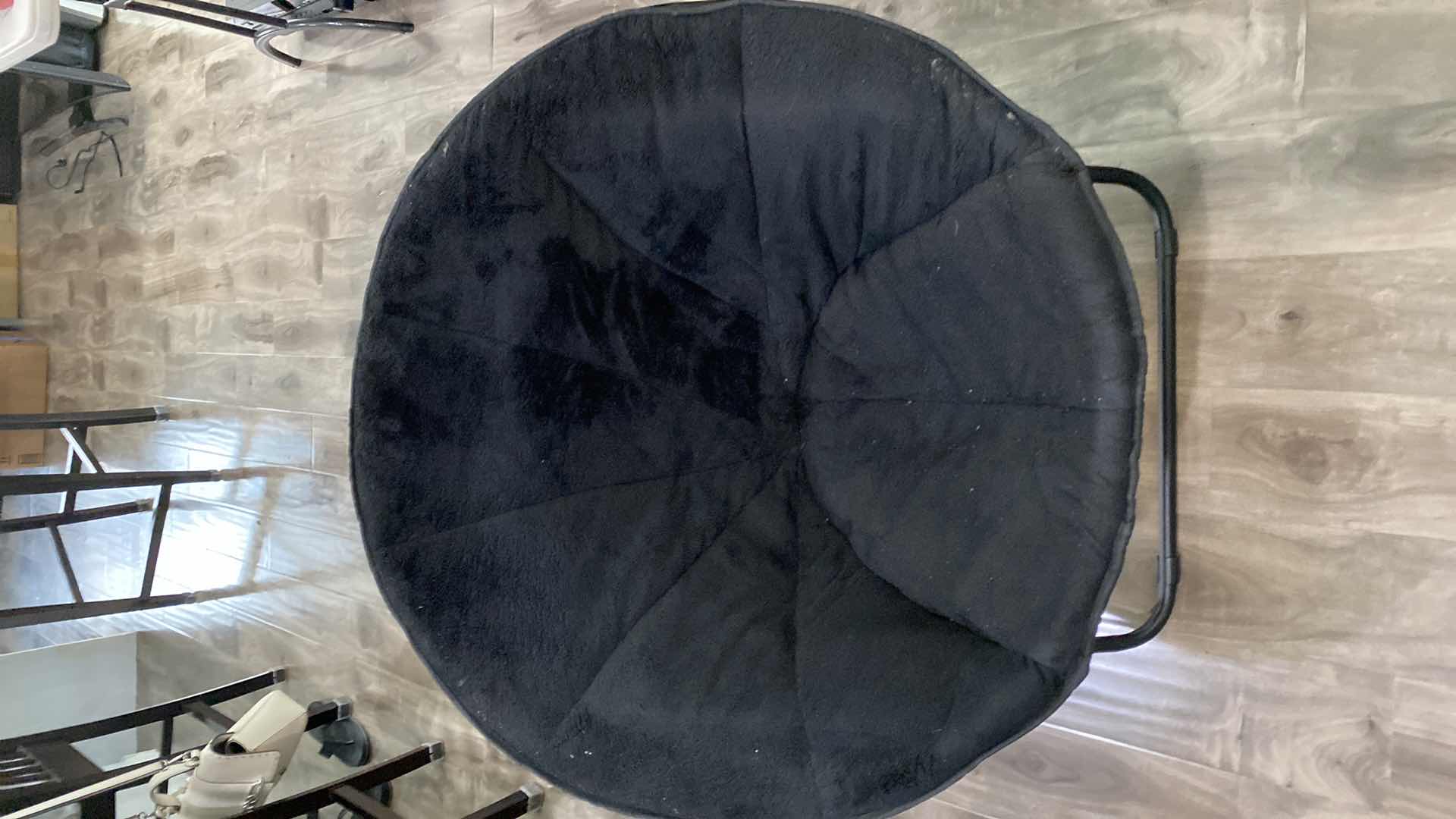 Photo 1 of BLACK SOFT FOLDABLE CHAIR