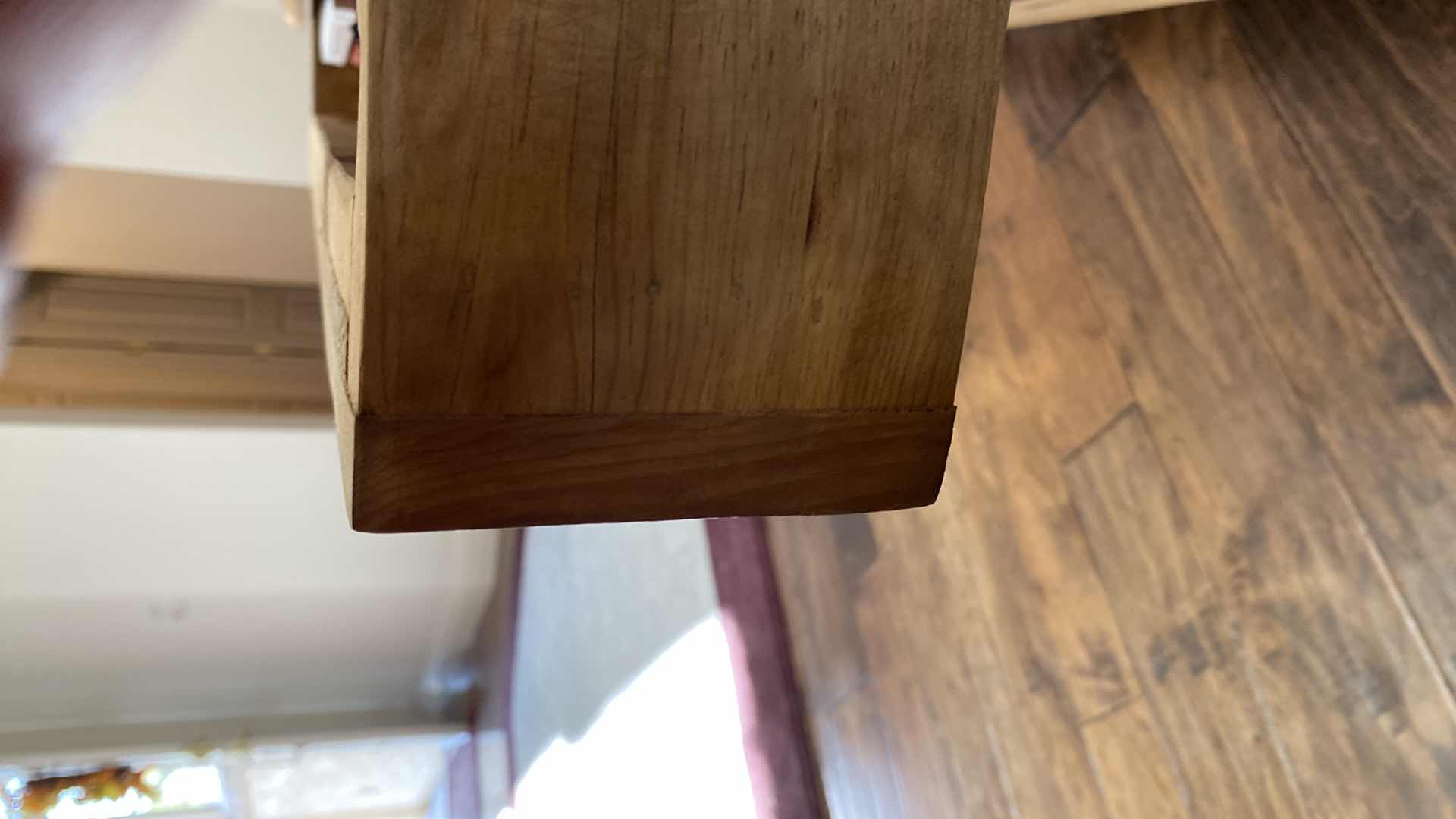 Photo 1 of PINE WOOD 1 DRAWER CONSOLE TABLE 47“ x 17“ H 30”