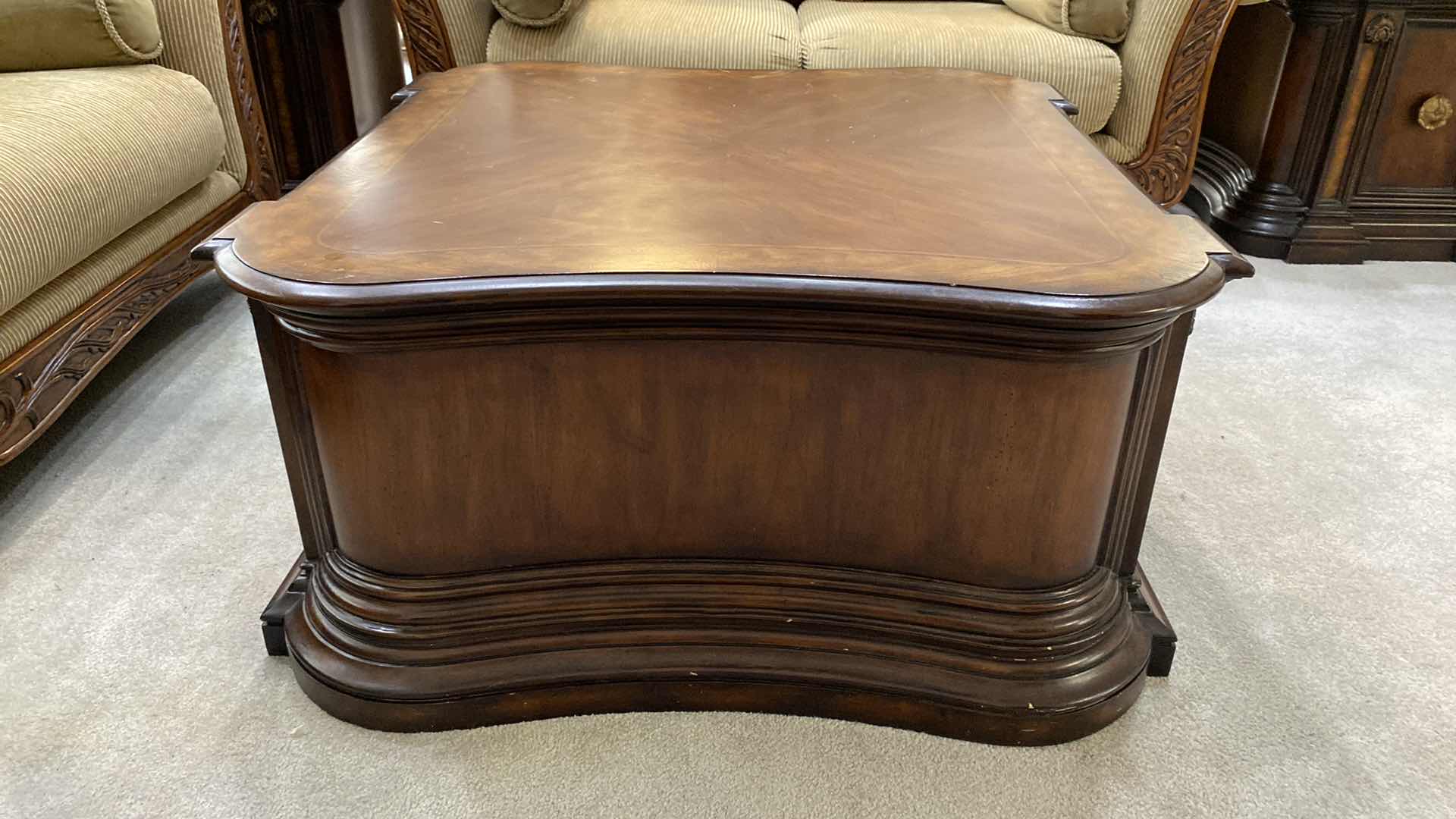 Photo 1 of DRESTON HILL LTD SQUARE COFFEE TABLE 38.5“ x 20“