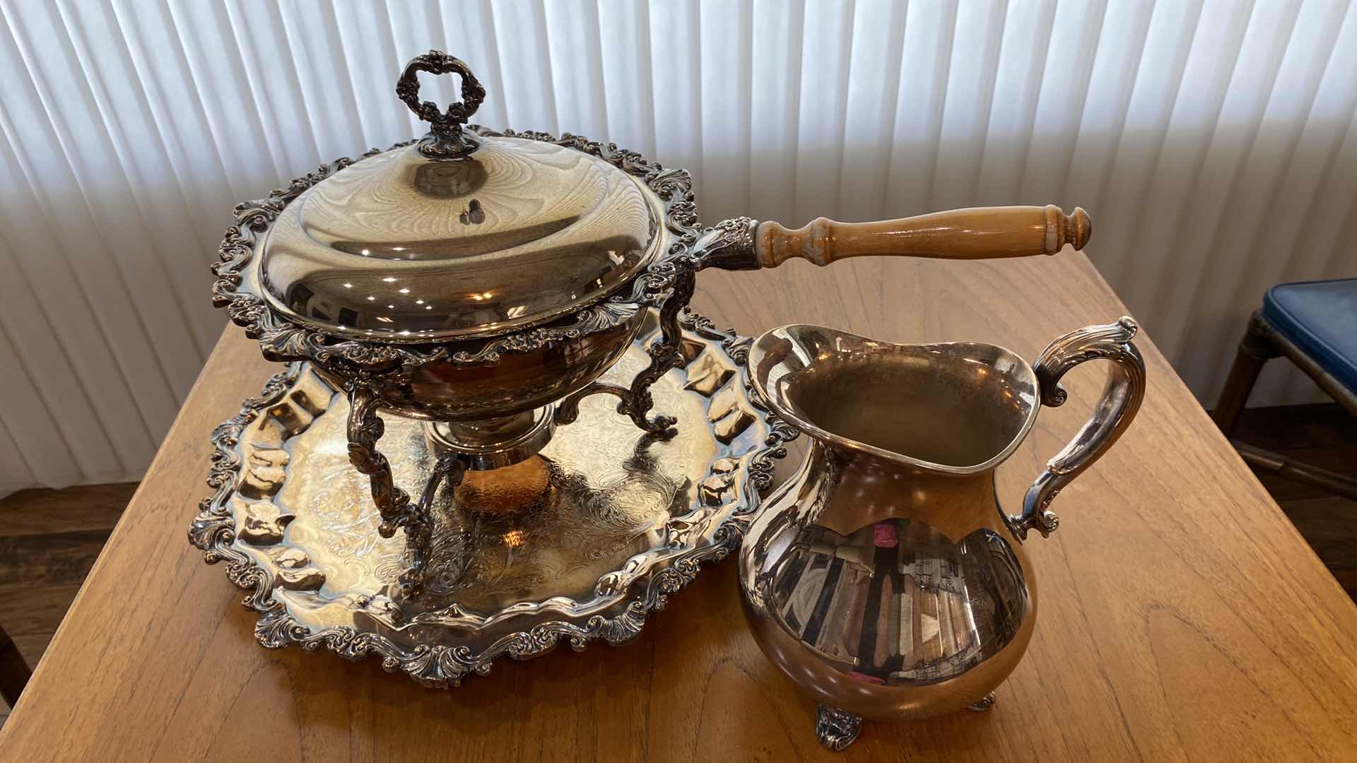 Photo 2 of GORHAM SILVER-PLATE PITCHER, VARIOUS SILVER-PLATE