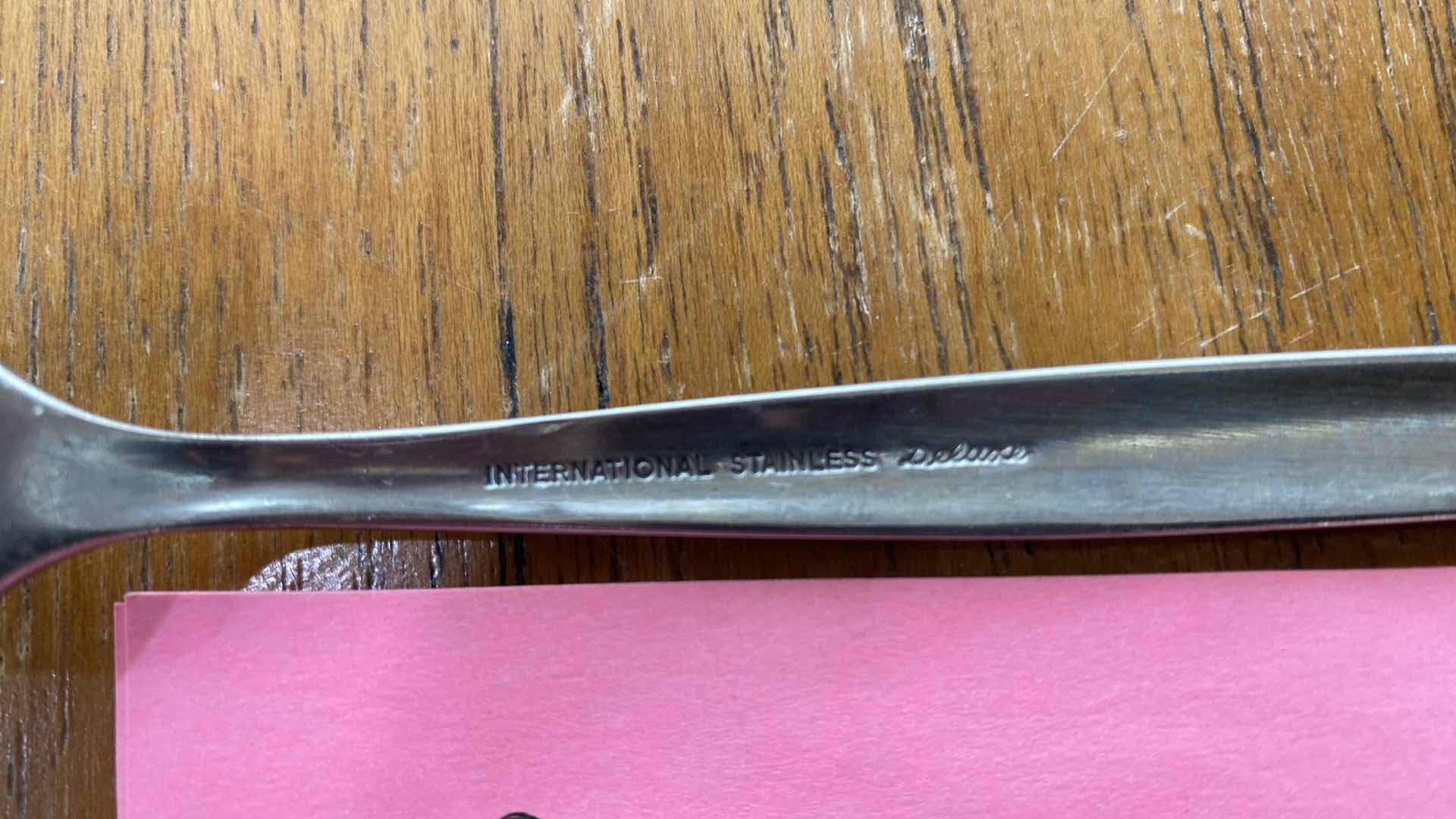 Photo 1 of INTERNATIONAL STAINLESS DELUXE SILVERWARE