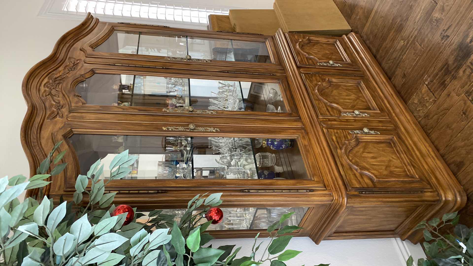 Photo 1 of DREXEL HERITAGE CHINA DISPLAY 55“ x 17“ H 83“