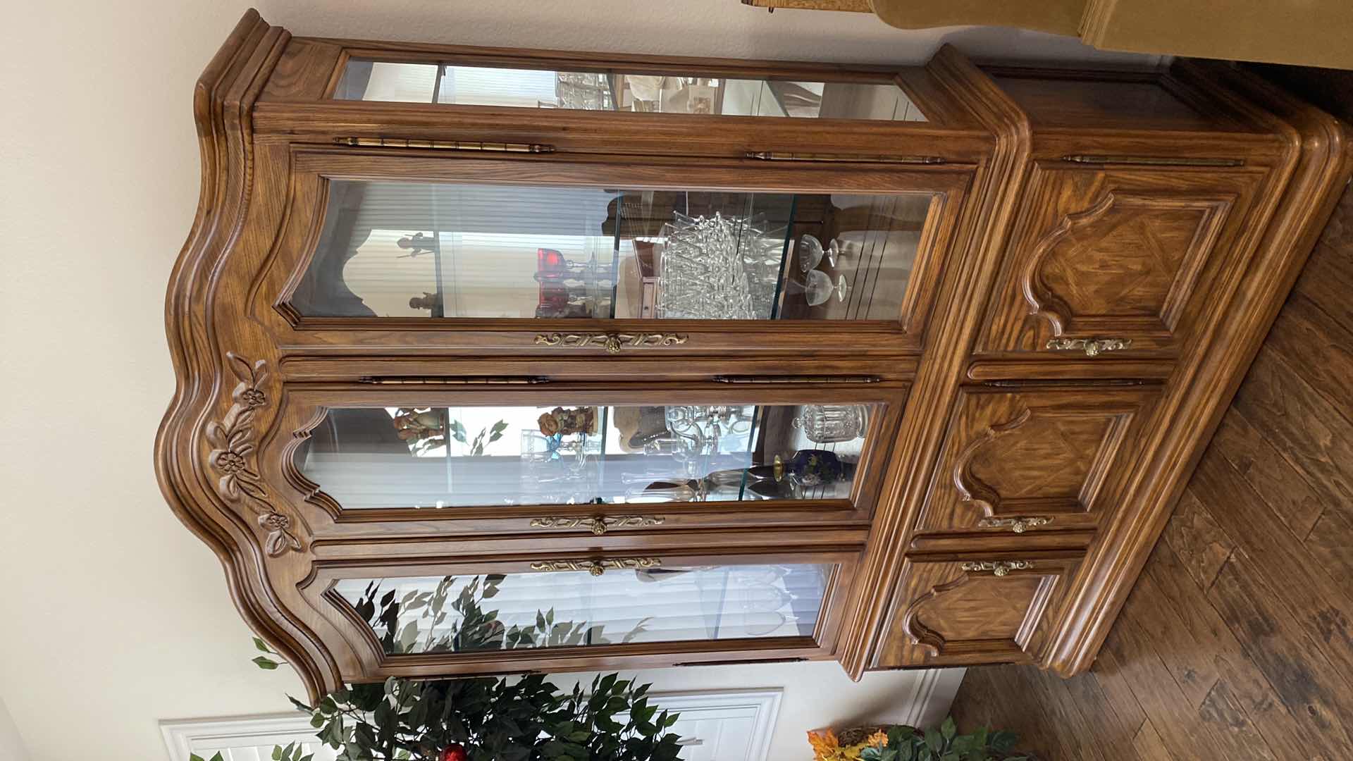 Photo 1 of DREXEL HERITAGE CHINA DISPLAY 55“ x 17“ H 83“