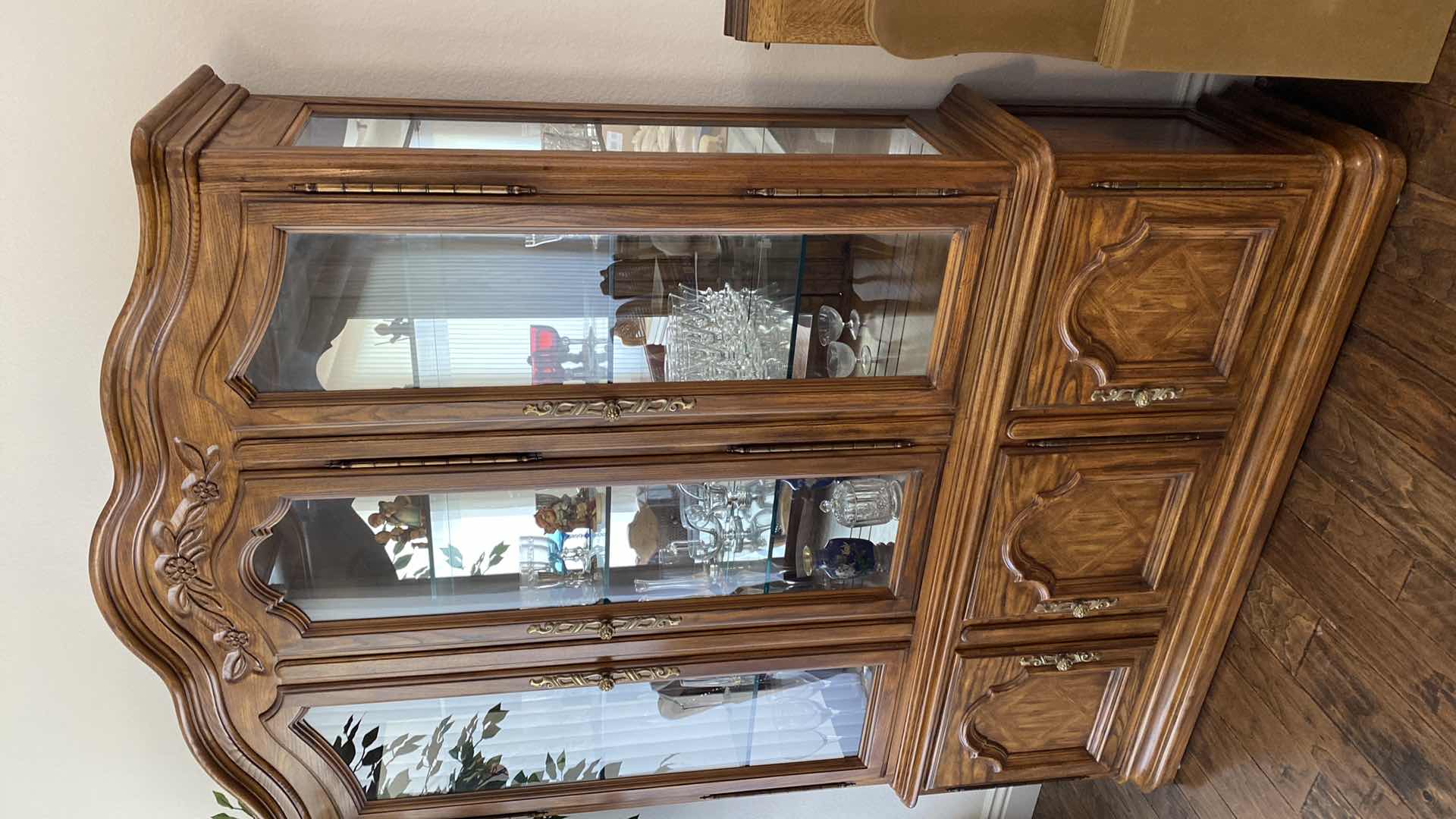 Photo 1 of DREXEL HERITAGE CHINA DISPLAY 55“ x 17“ H 83“