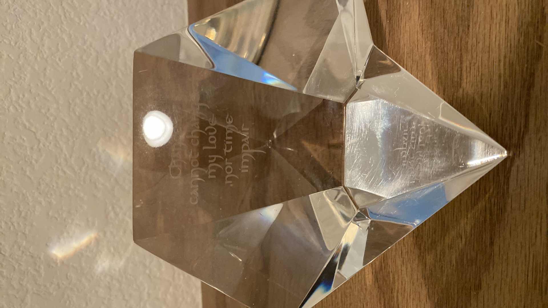 Photo 4 of 3 BOTANICAL FRAMED ART LARGEST 16” X 20” AND GLASS PAPER WEIGHT