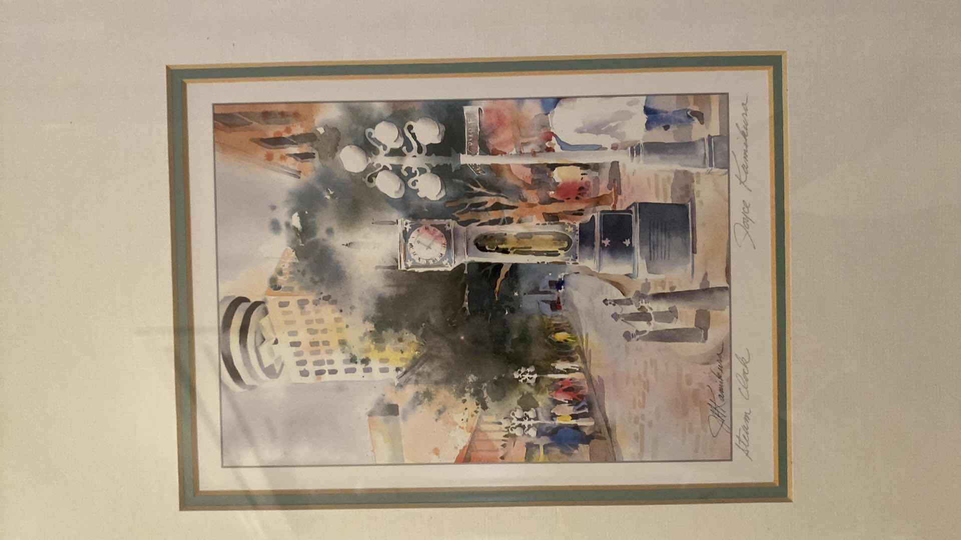 Photo 1 of FRAMED WATERCOLOR ART JOYCE KAMIKURA 11 1/2“ x 14 1/2“