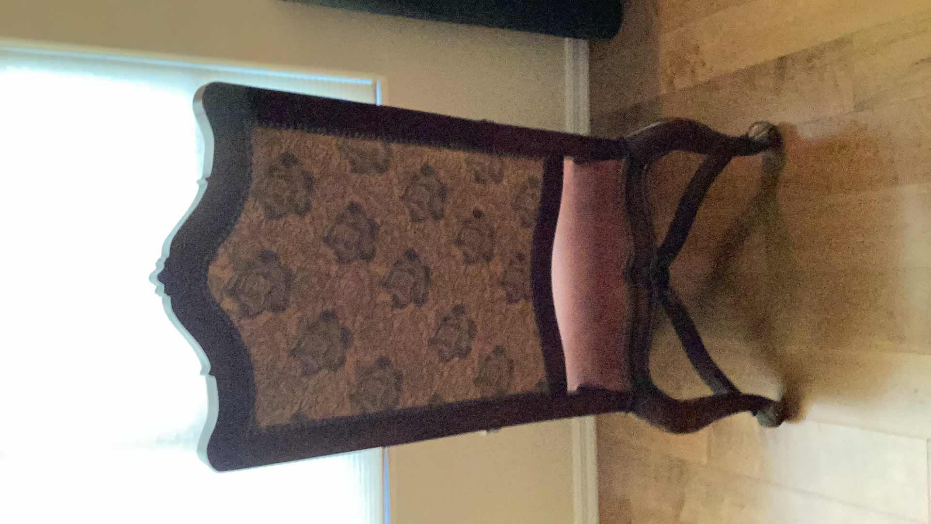 Photo 4 of EASTERN LEGENDS  WOOD AND LEATHER CHAIR 27” x 50”