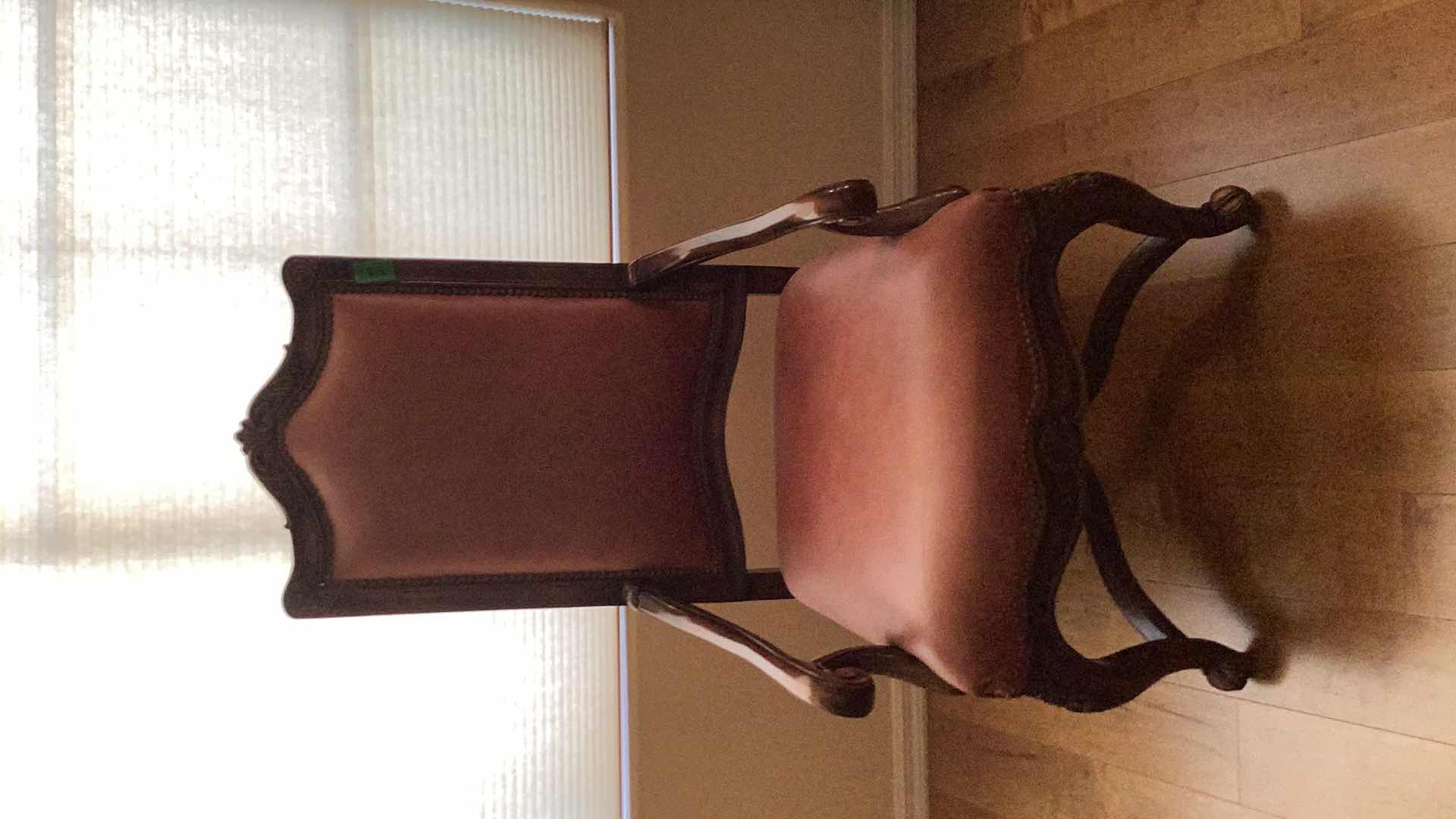 Photo 6 of EASTERN LEGENDS  WOOD AND LEATHER CHAIR 27” x 50”