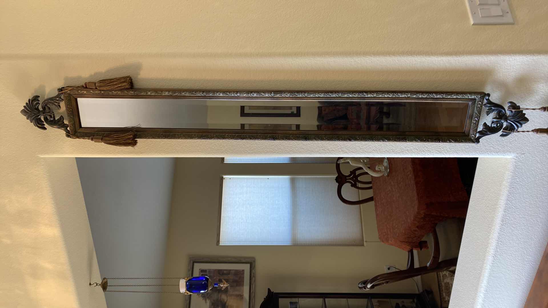 Photo 2 of FRAMED BEVELED MIRROR 6 1/4” x 60”