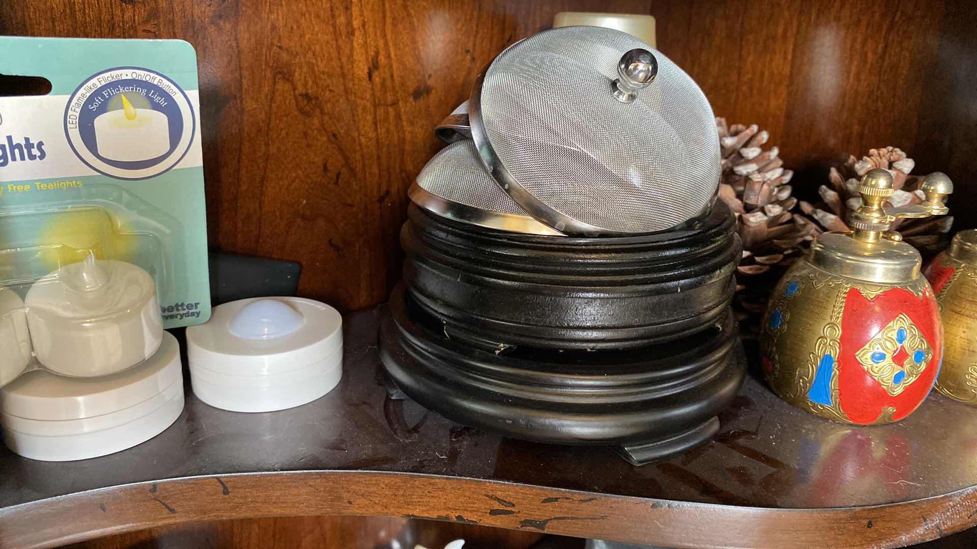 Photo 2 of CONTENTS IN DOOR OF SIDEBOARD ASSORTED DECOR