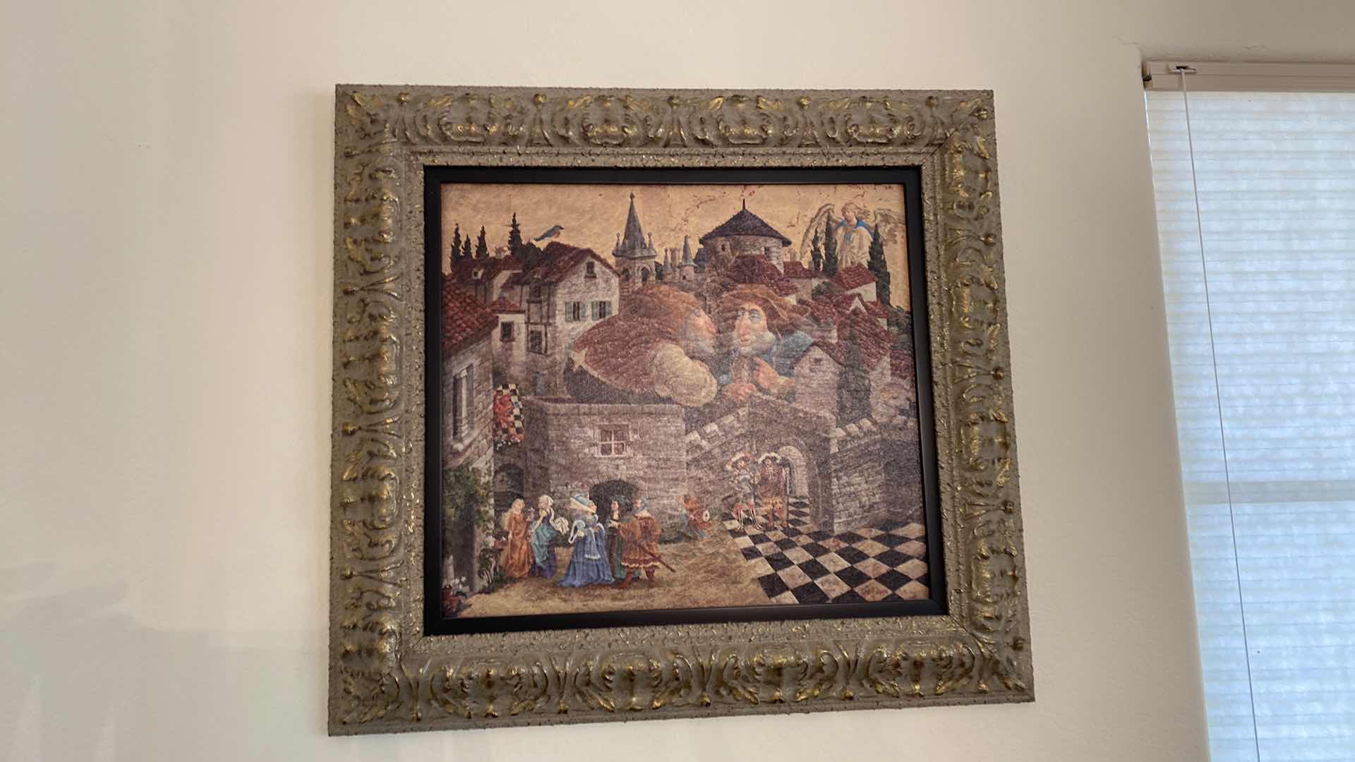 Photo 5 of 3 WALL DECOR AND ORNATE FRAMED FANTASY ARTWORK 26” x 25”