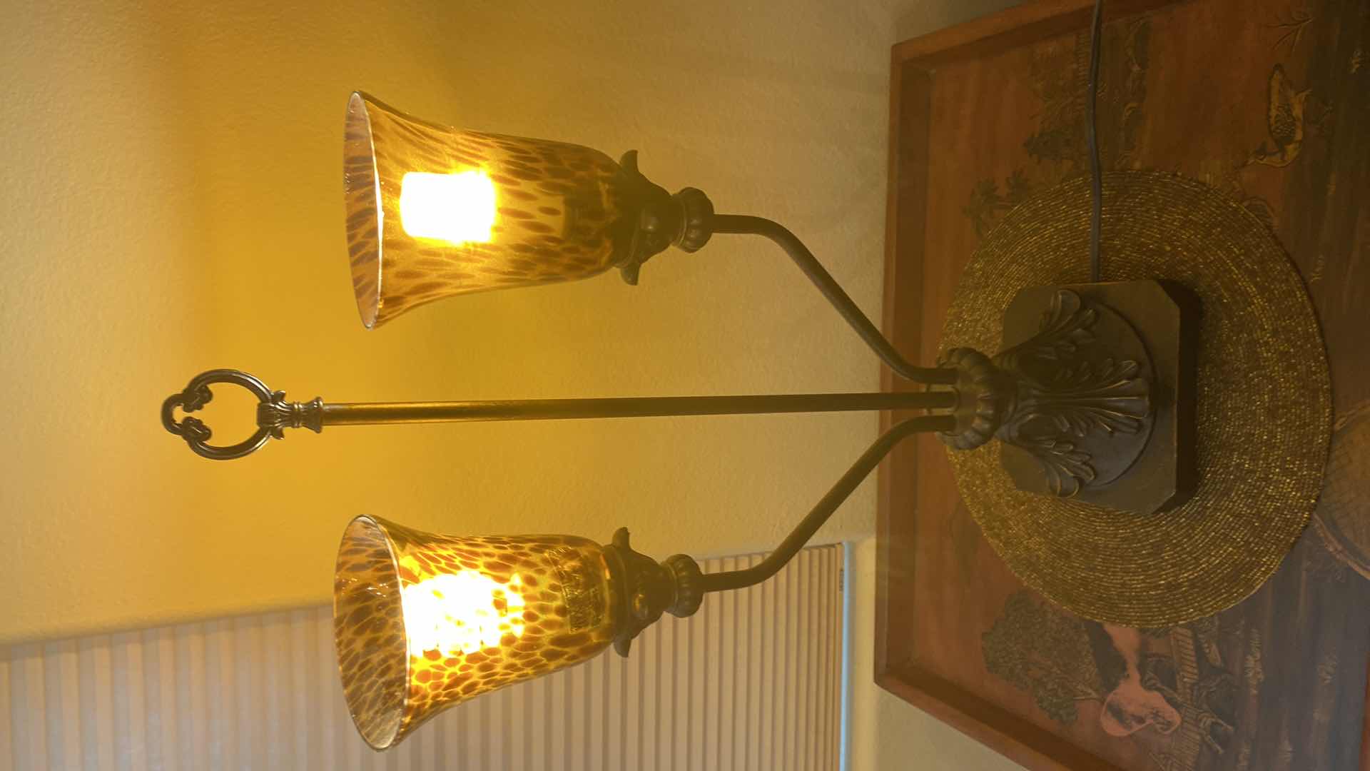 Photo 1 of HEAVY METAL TABLE LAMP H
26”