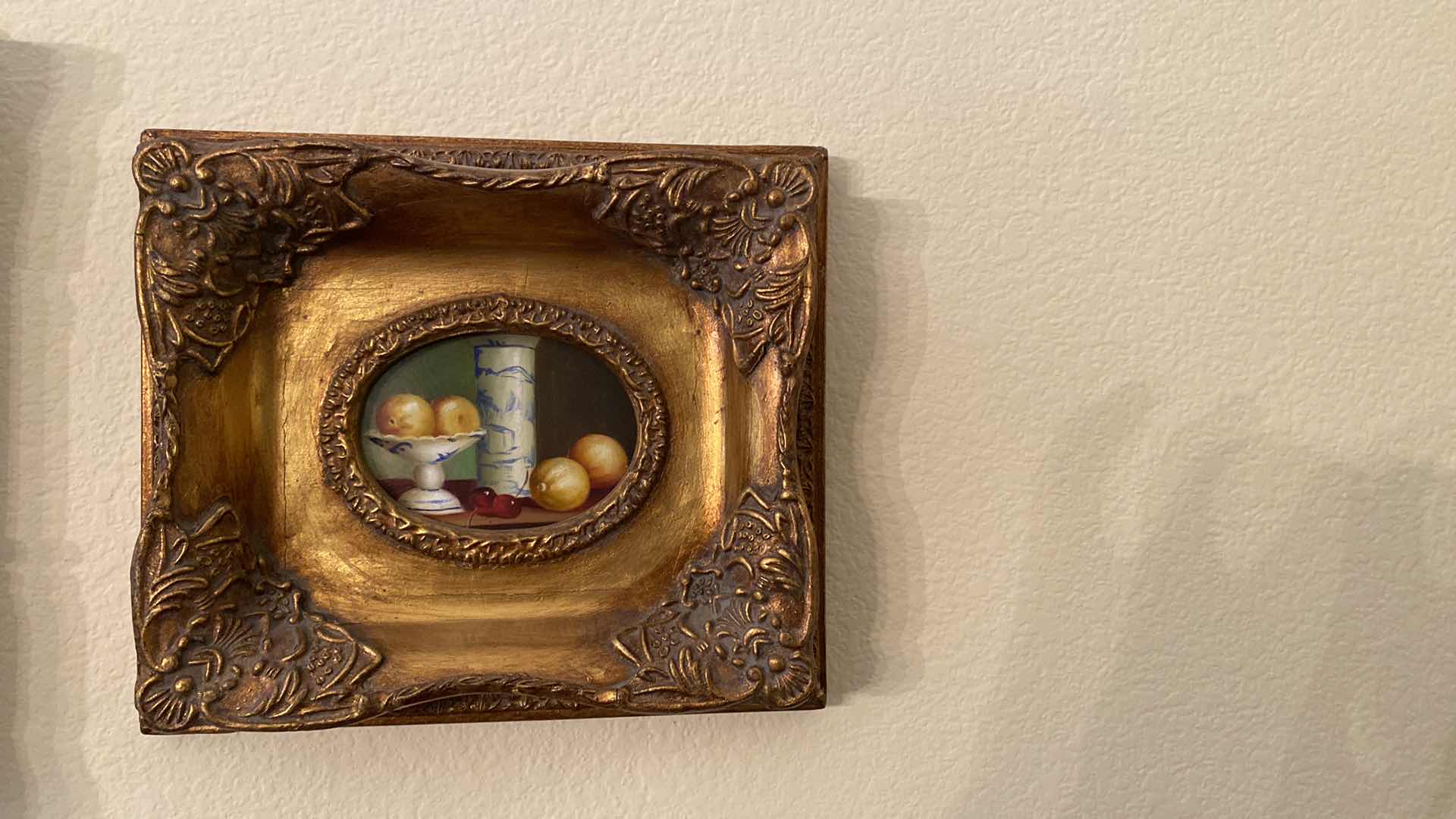 Photo 4 of 4-ORNATE GOLD FRAMED PAINTINGS LARGEST 10“ x 9“