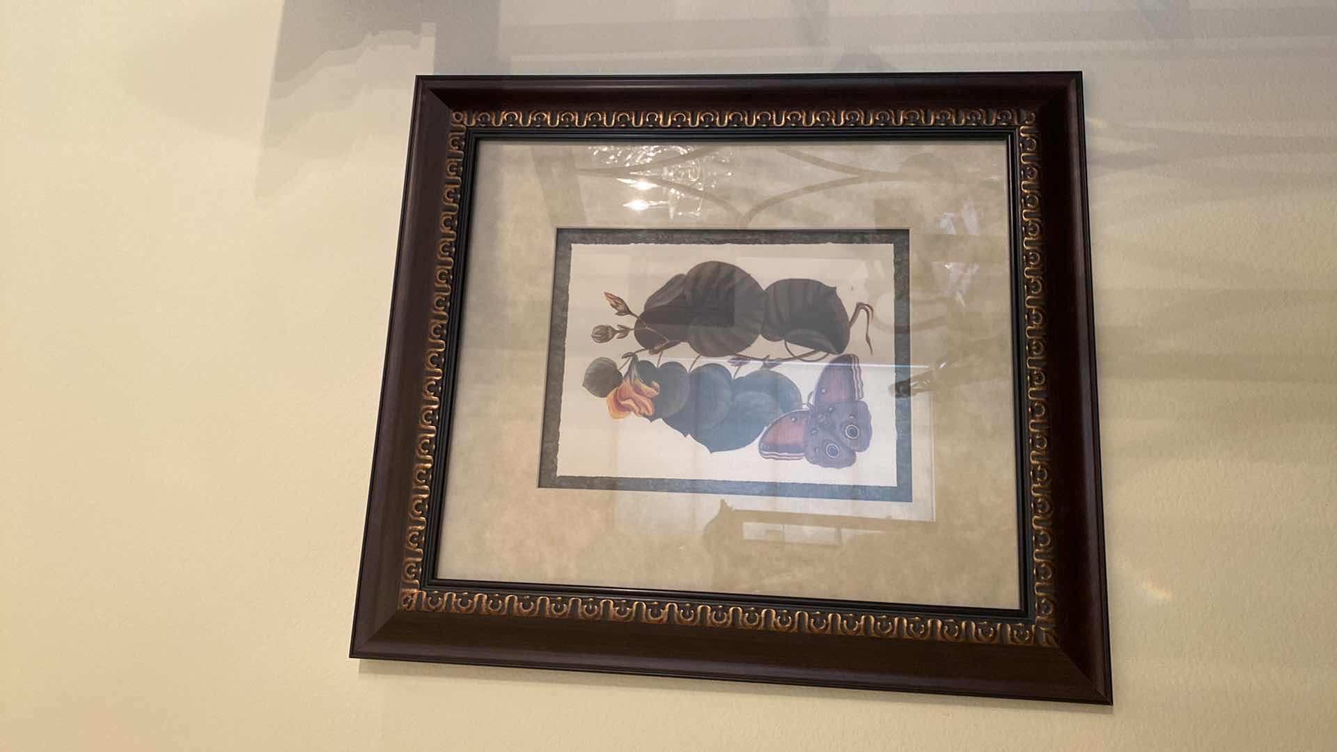 Photo 7 of 2-FRAMED BOTANICAL ARTWORK 22” x 25”