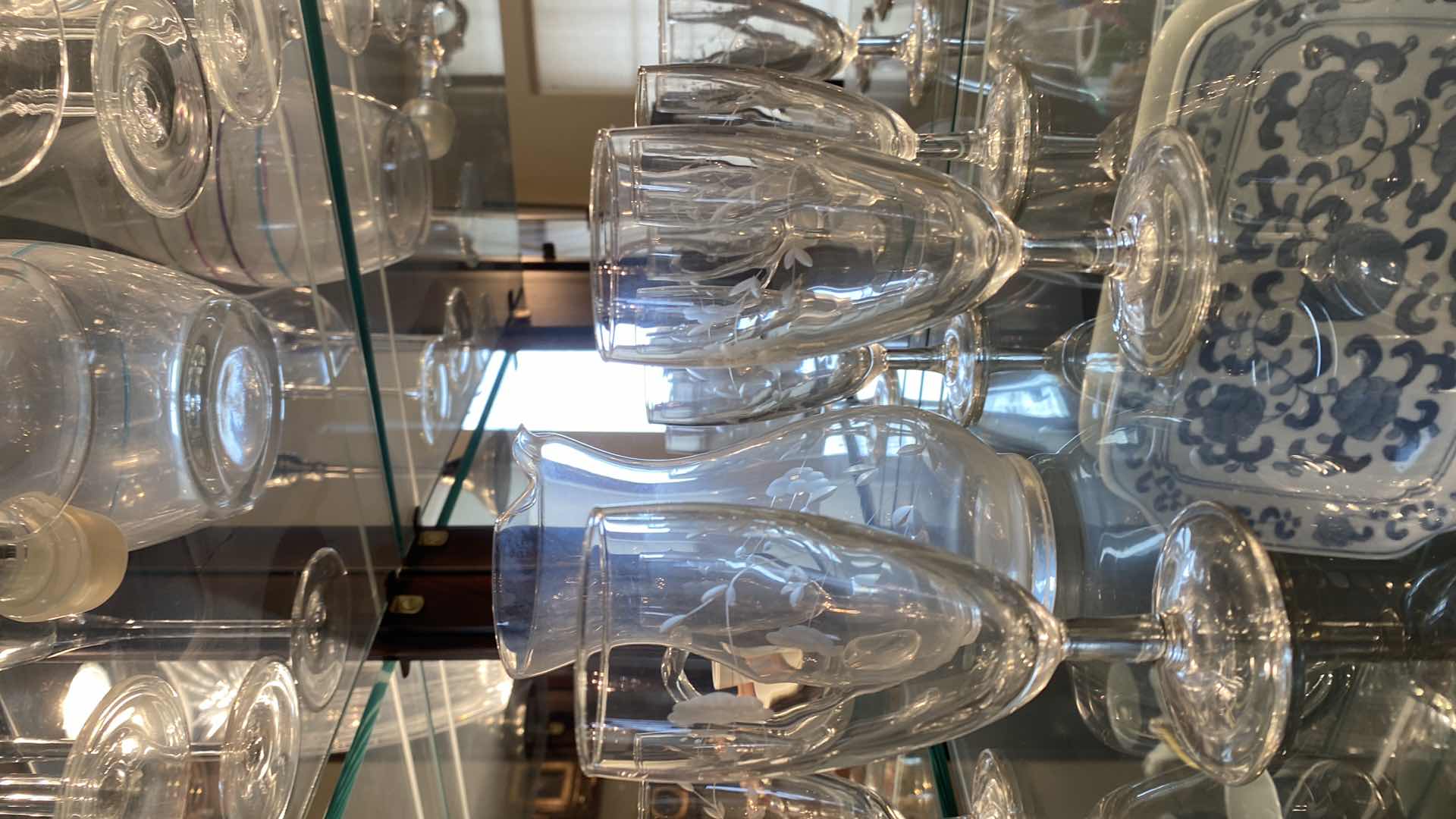 Photo 3 of 7 CORDIAL GLASSES AND SMALL PITCHER