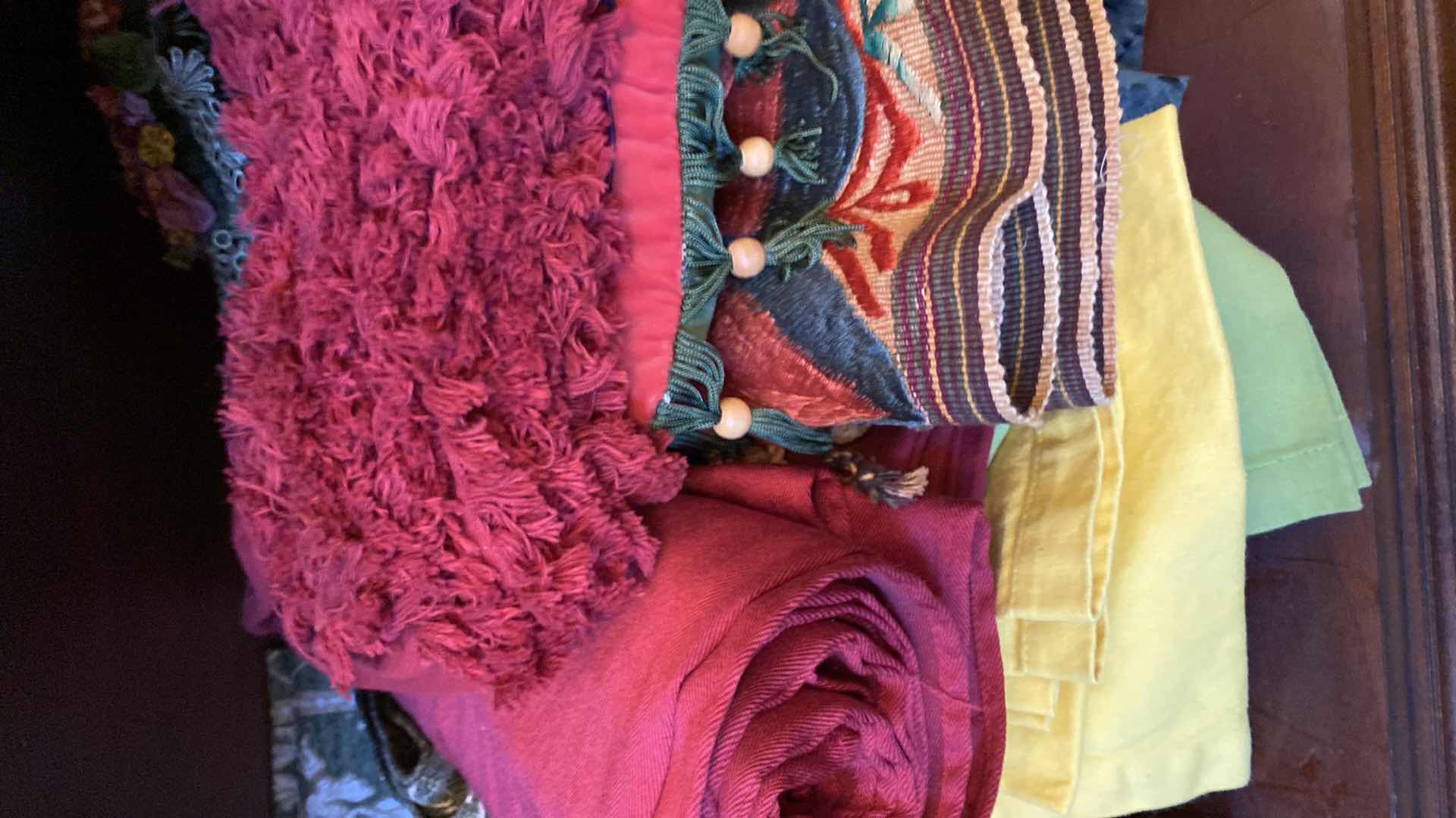 Photo 1 of CONTENTS IN CHINA CABINET LINENS PLACEMATS