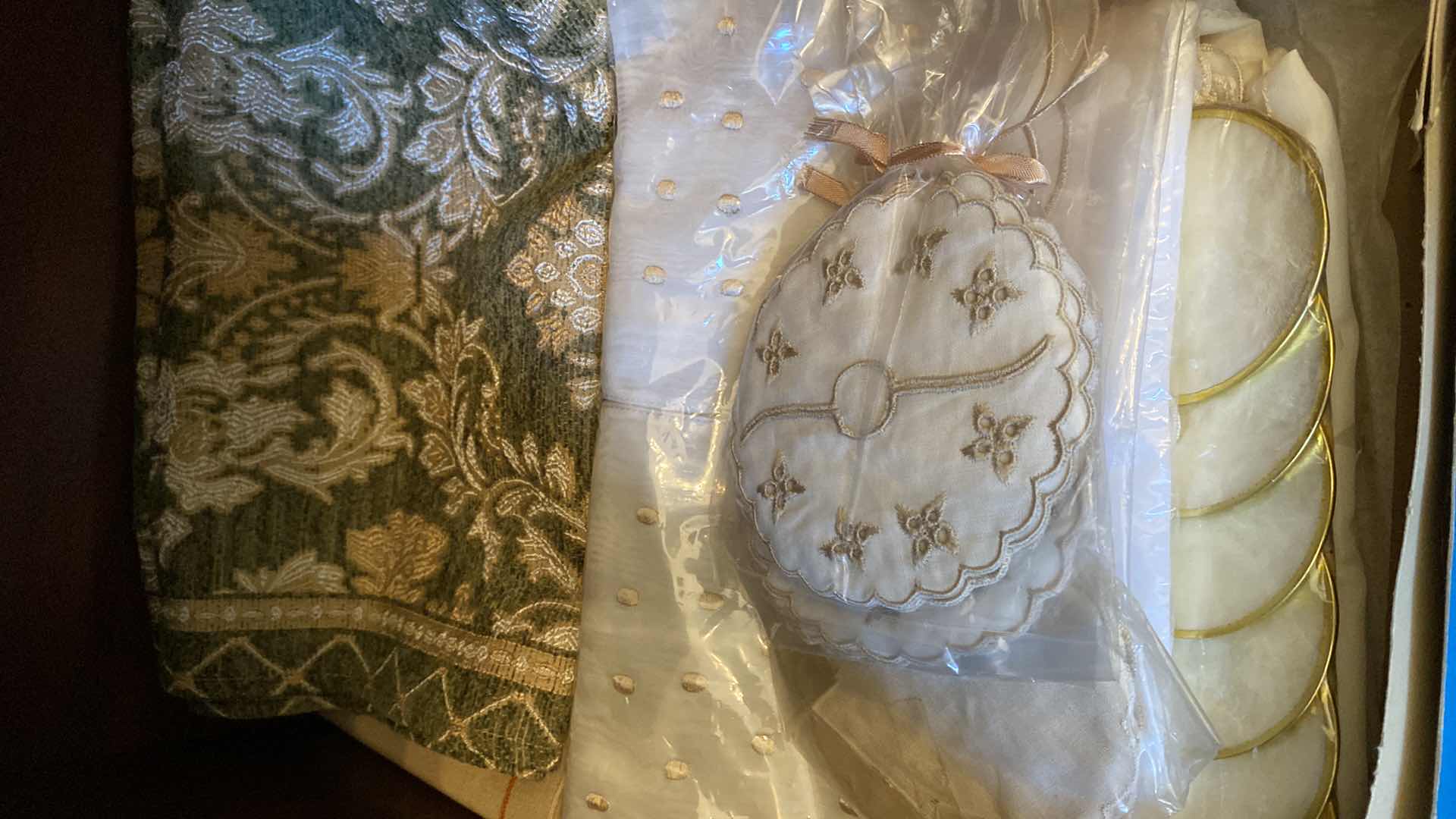 Photo 2 of CONTENTS IN CHINA CABINET LINENS PLACEMATS