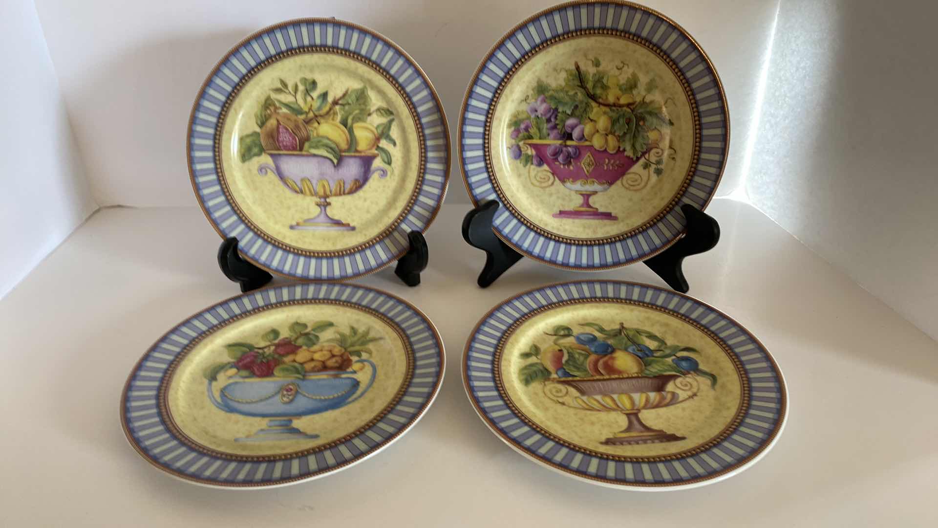 Photo 6 of 4 LIMOGES I. GODINGER COLLECTOR PLATES 7 1/2”