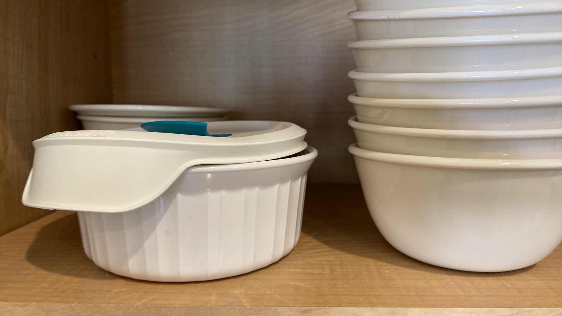 Photo 1 of CONTENTS OF KITCHEN CABINET CORELLE AND MORE