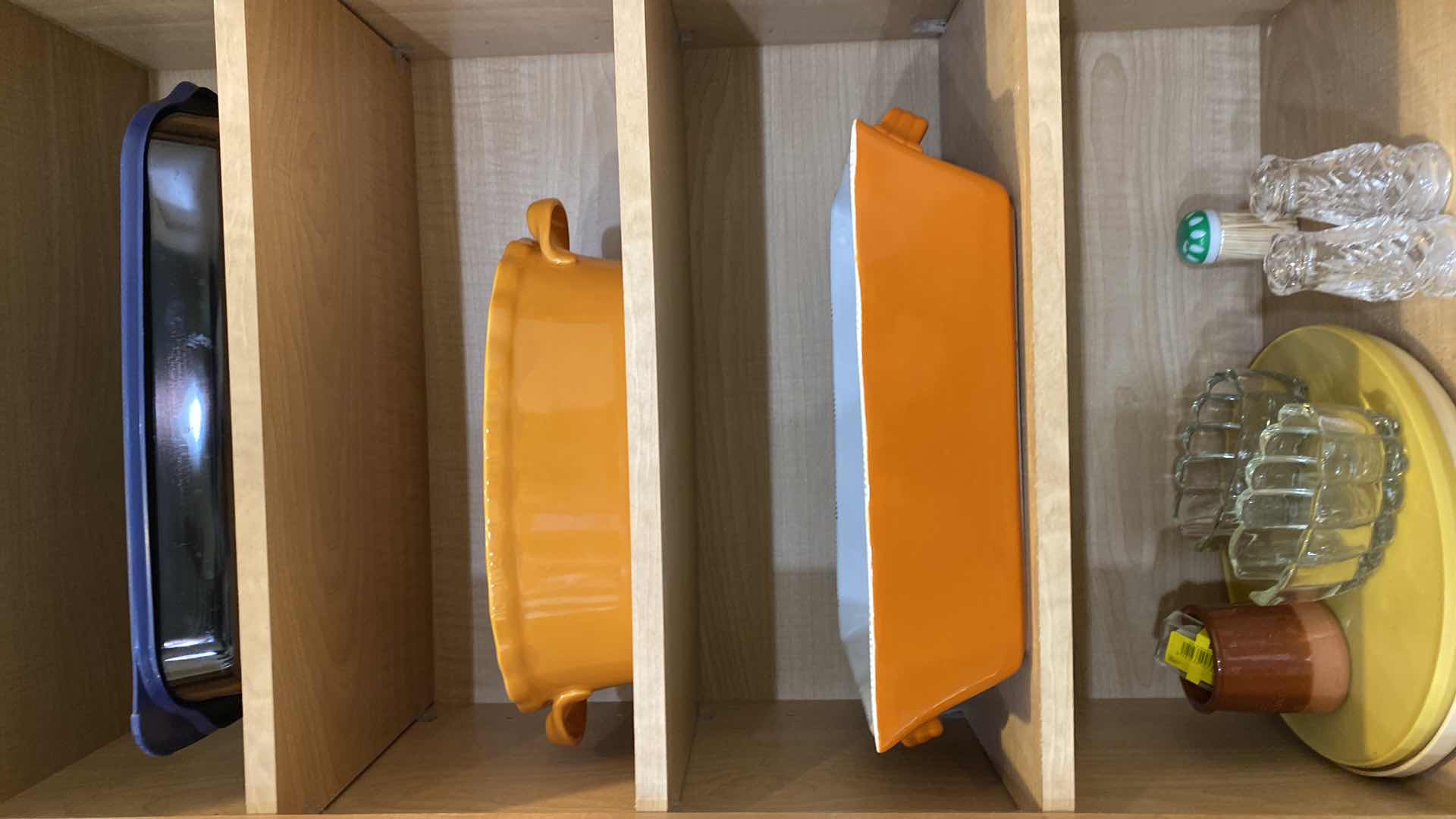 Photo 1 of CONTENTS OF KITCHEN CABINET BAKEWARE AND MORE