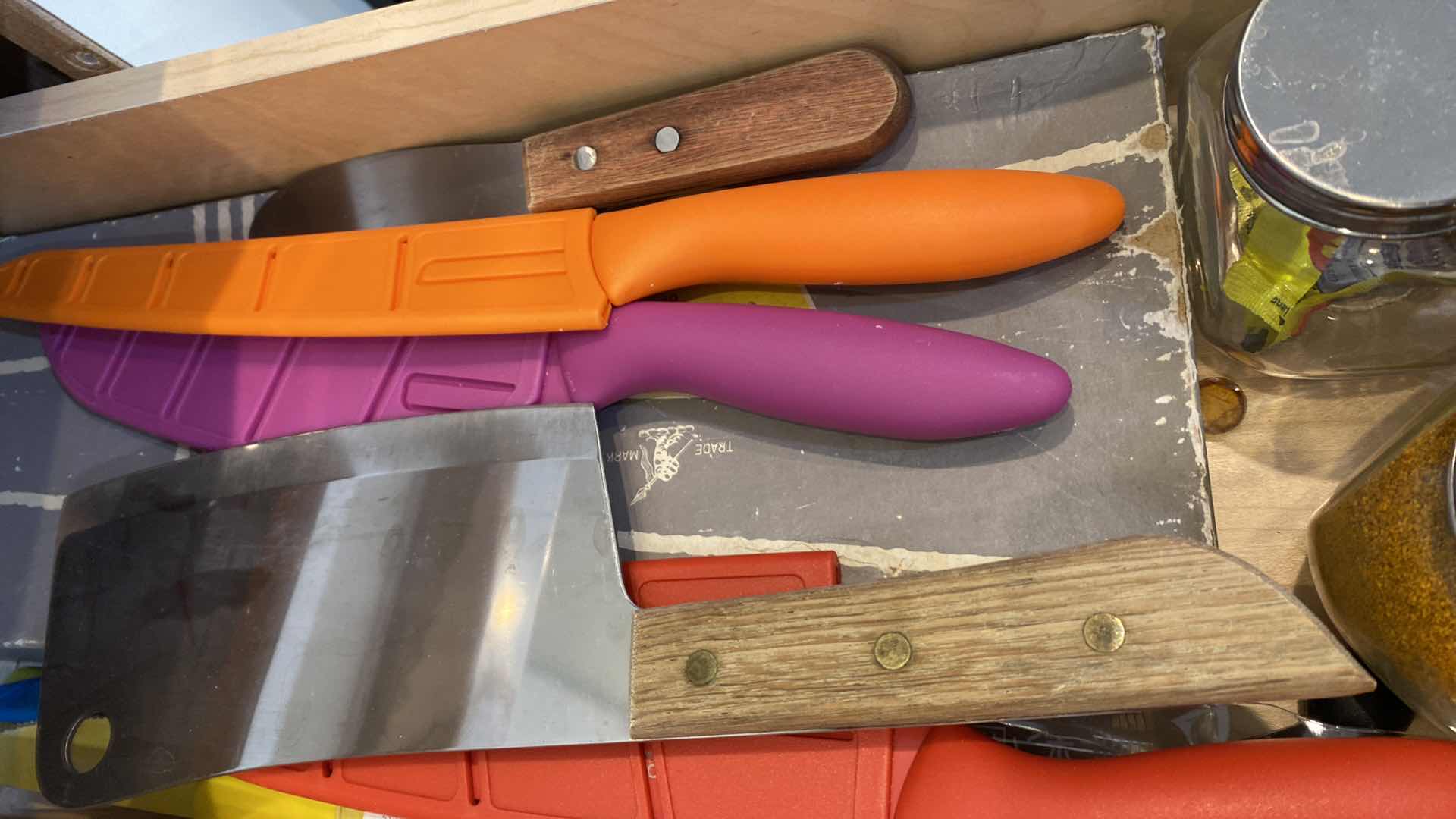 Photo 3 of CONTENTS OF KITCHEN CABINET J. A HENKEL KNIFES AND MORE