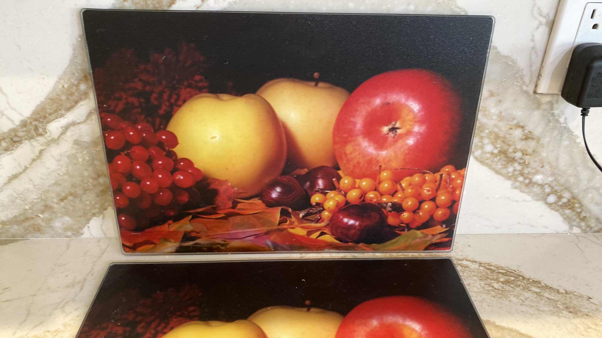 Photo 1 of CUTTING BOARDS AND LAZY SUSAN PAPER TOWEL HOLDER