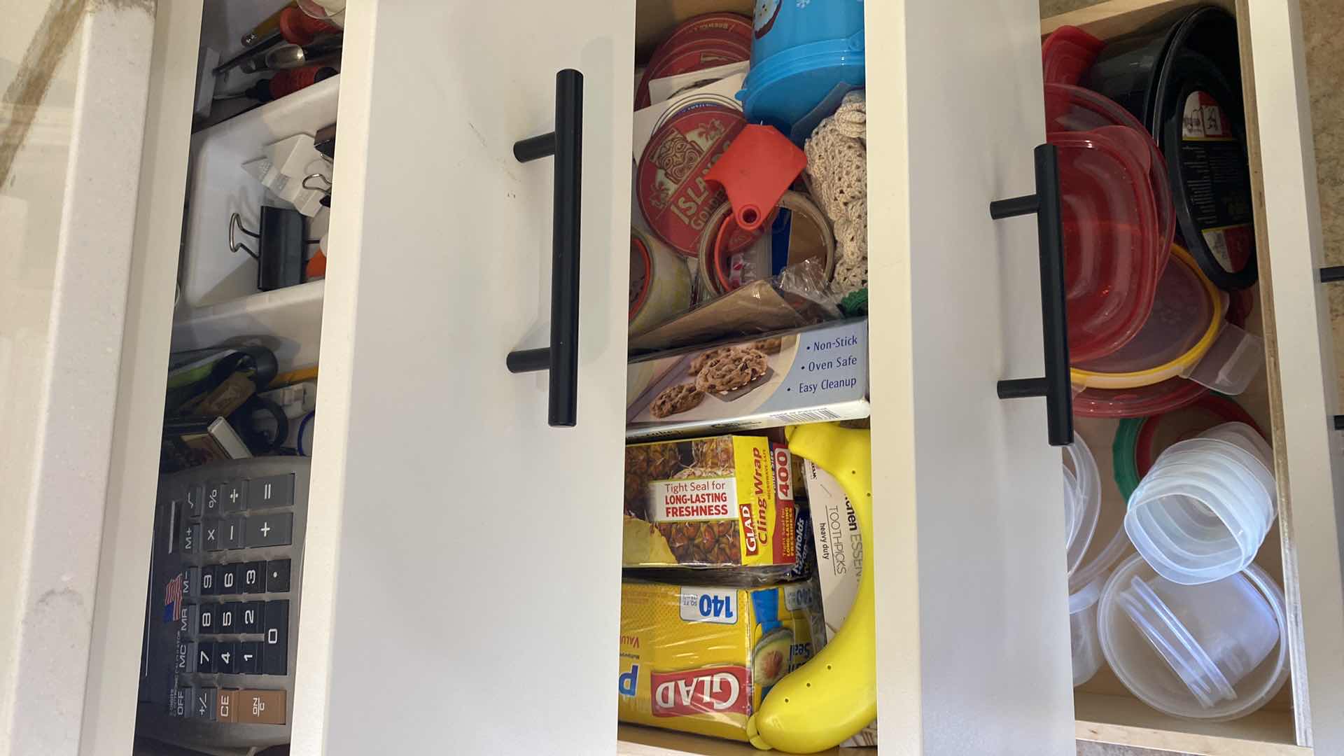 Photo 1 of CONTENTS 3 DRAWERS KITCHEN STORAGE WRAPS AND MORE