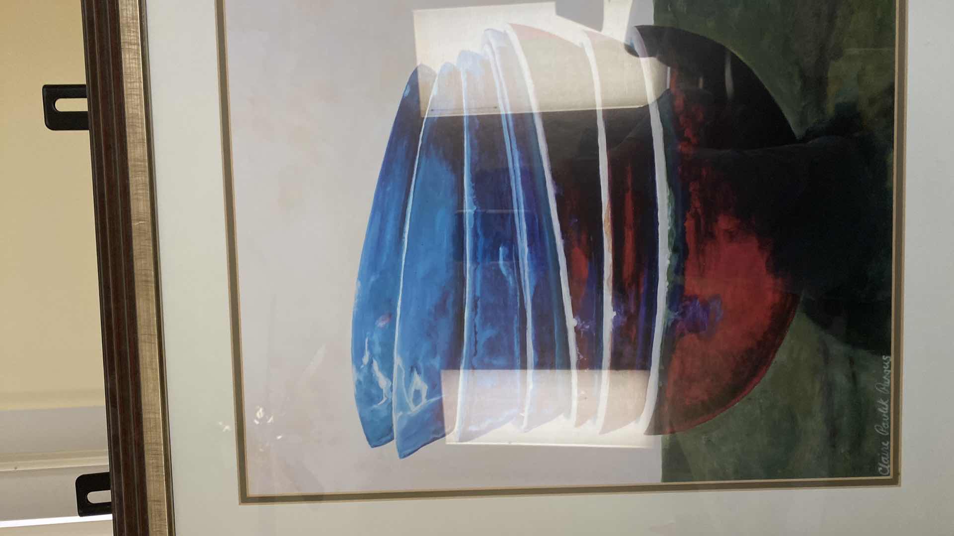 Photo 2 of FRAMED SIGNED STILL LIFE ARTWORK 23 1/2” x 27”