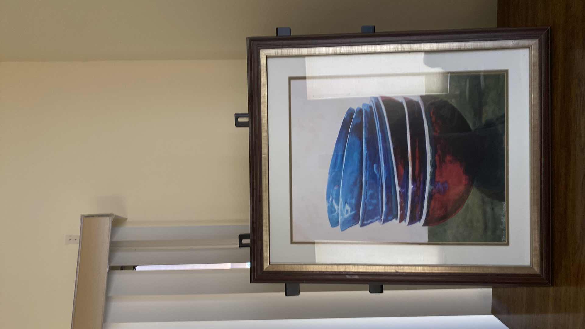 Photo 6 of FRAMED SIGNED STILL LIFE ARTWORK 23 1/2” x 27”