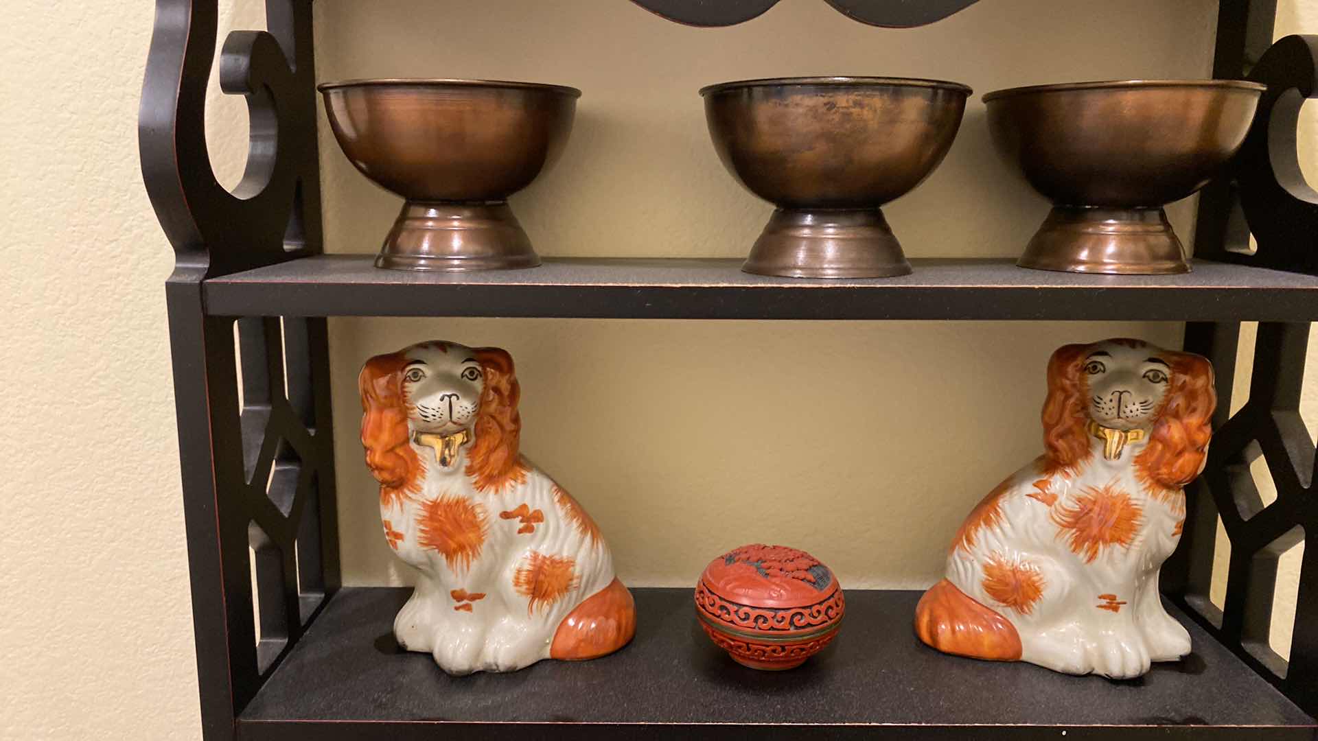 Photo 1 of DISPLAY SHELF WITH CONTENTS HALL BATH DOWN STAIRS 17” x 5” H 24”