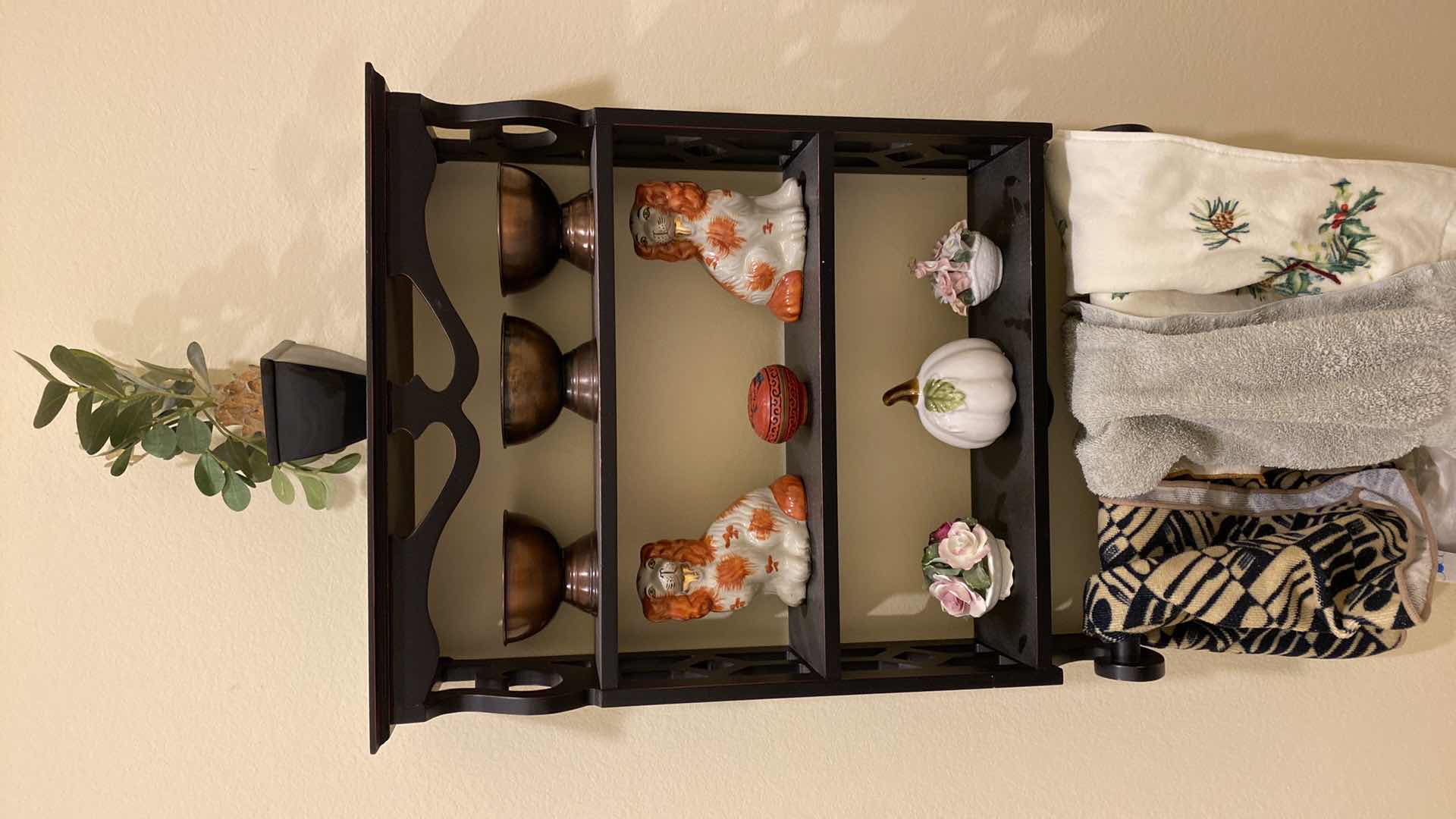 Photo 1 of DISPLAY SHELF WITH CONTENTS HALL BATH DOWN STAIRS 17” x 5” H 24”