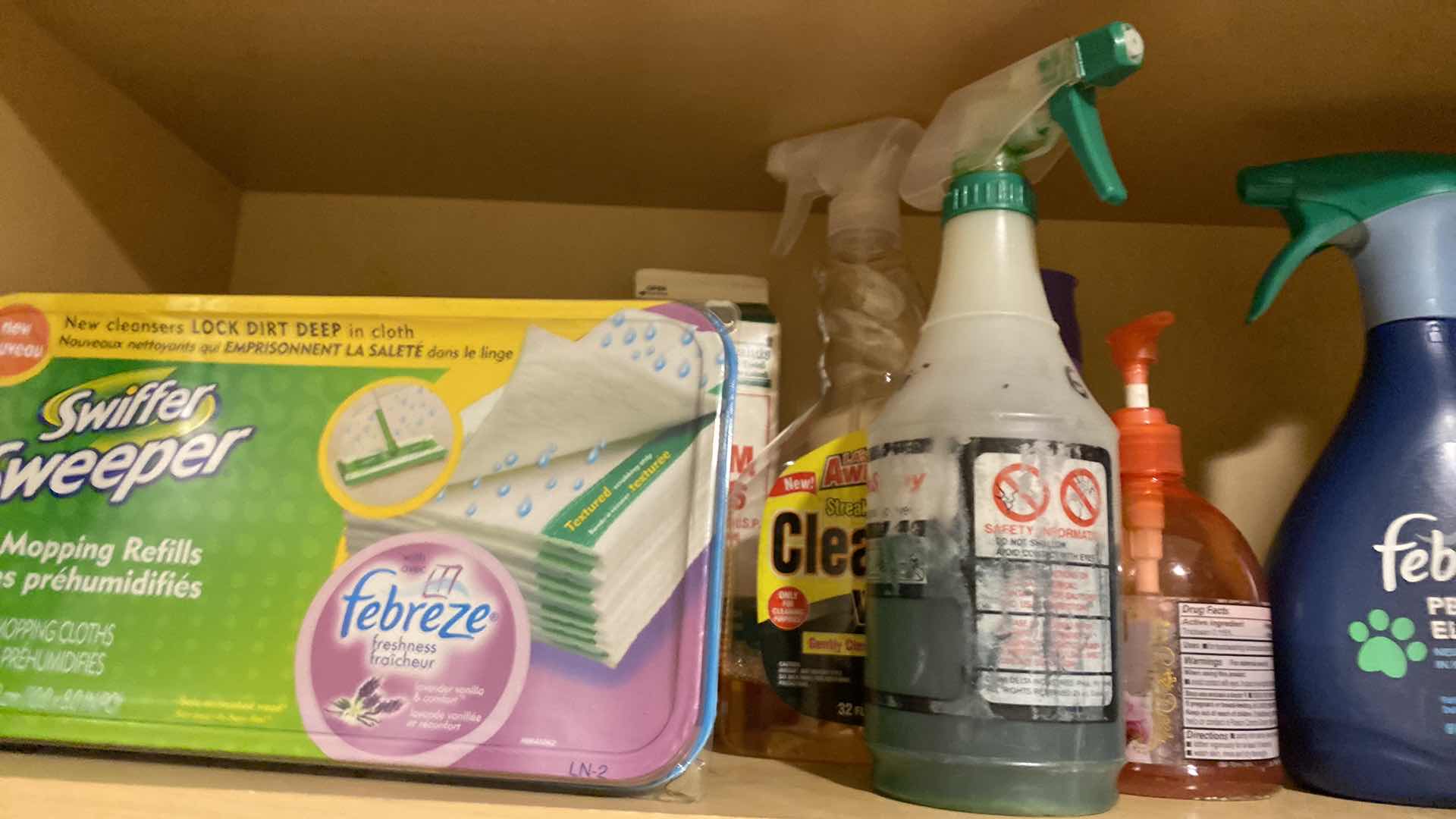 Photo 1 of CONTENTS OF CABINET LAUNDRY ROOM