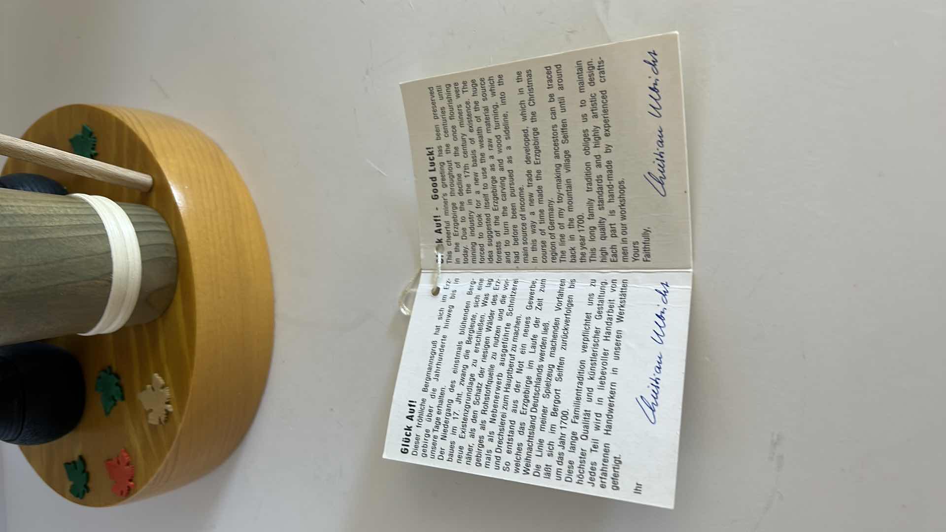 Photo 1 of HANDMADE IN GERMANY CHRISTIAN ULBRICHT NUTCRACKER H13”