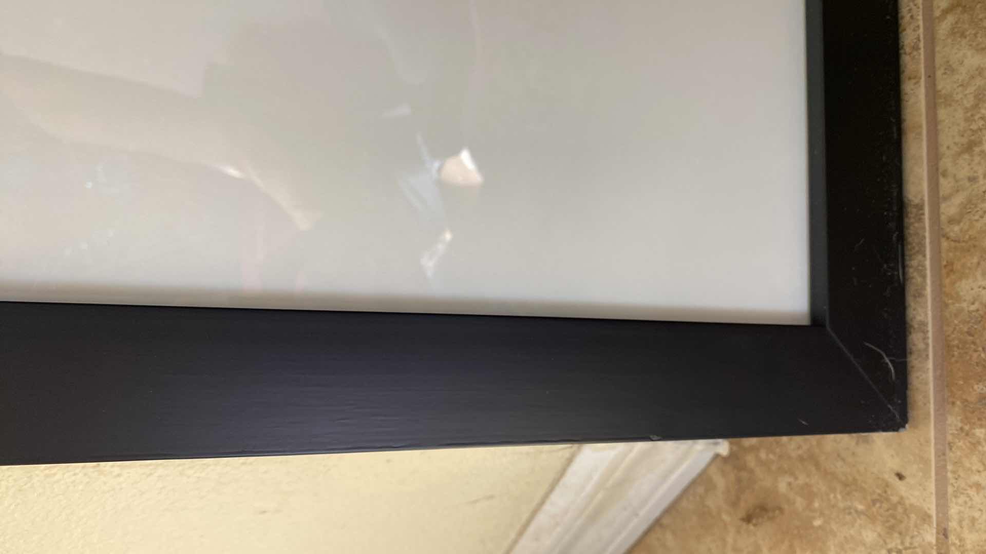 Photo 5 of FRAMED LAWRENCE UNLIMITED ARTWORK NOUVEAU TILE II SIGNED 28 1/2“ x 35“