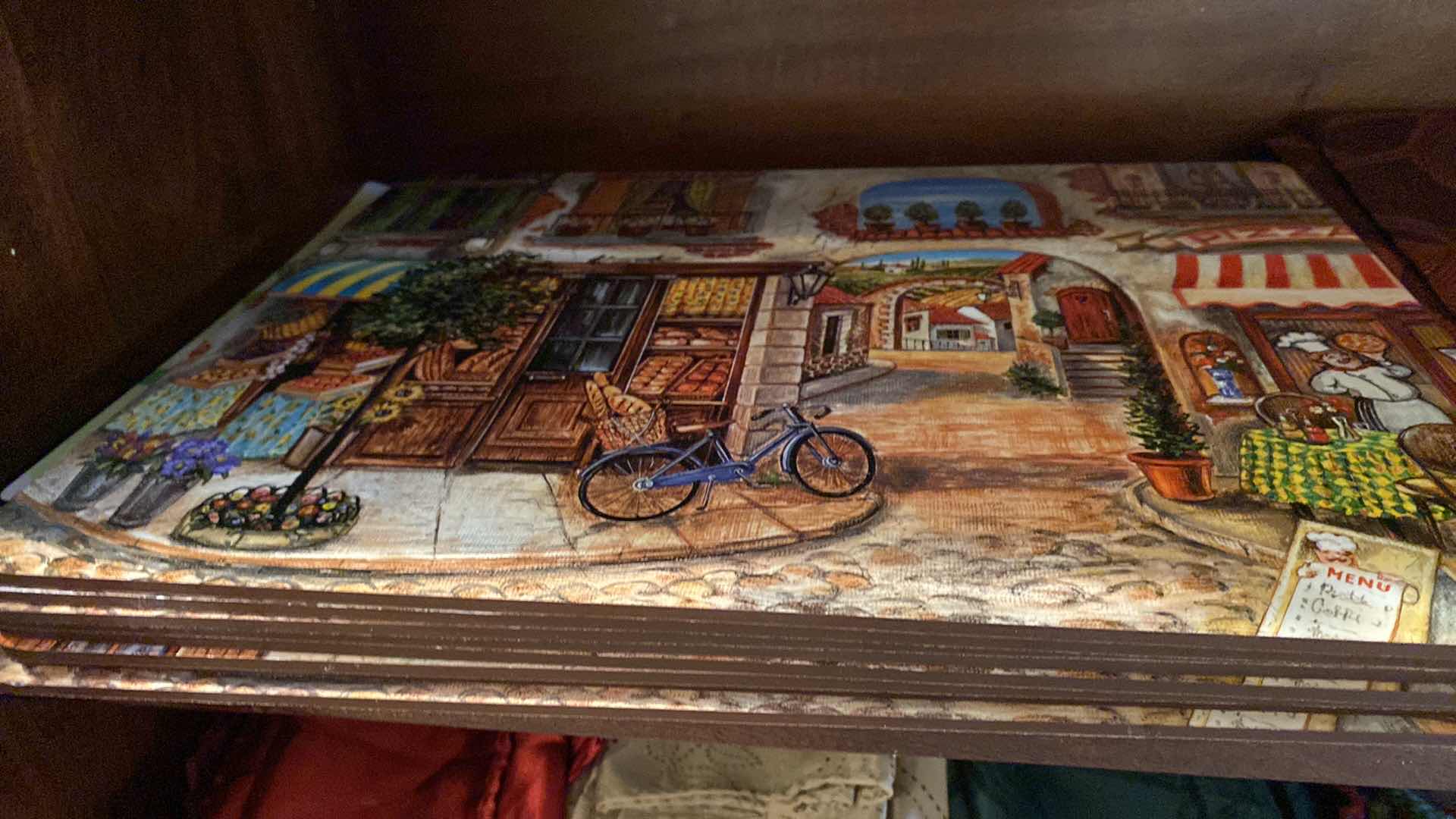 Photo 1 of ASSORTMENT OF PLACEMATS TABLECLOTHS NAPKINS