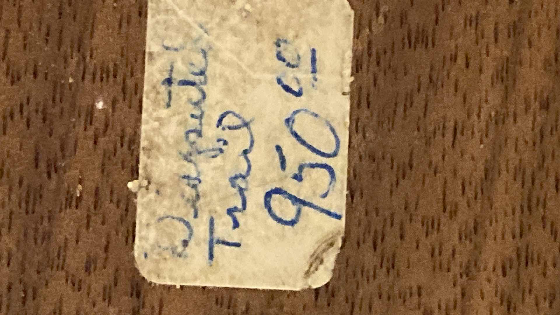 Photo 1 of BRONZE WESTERN FIGURE ON TRAIL WITH BEAR HAS PRICE TAG $950