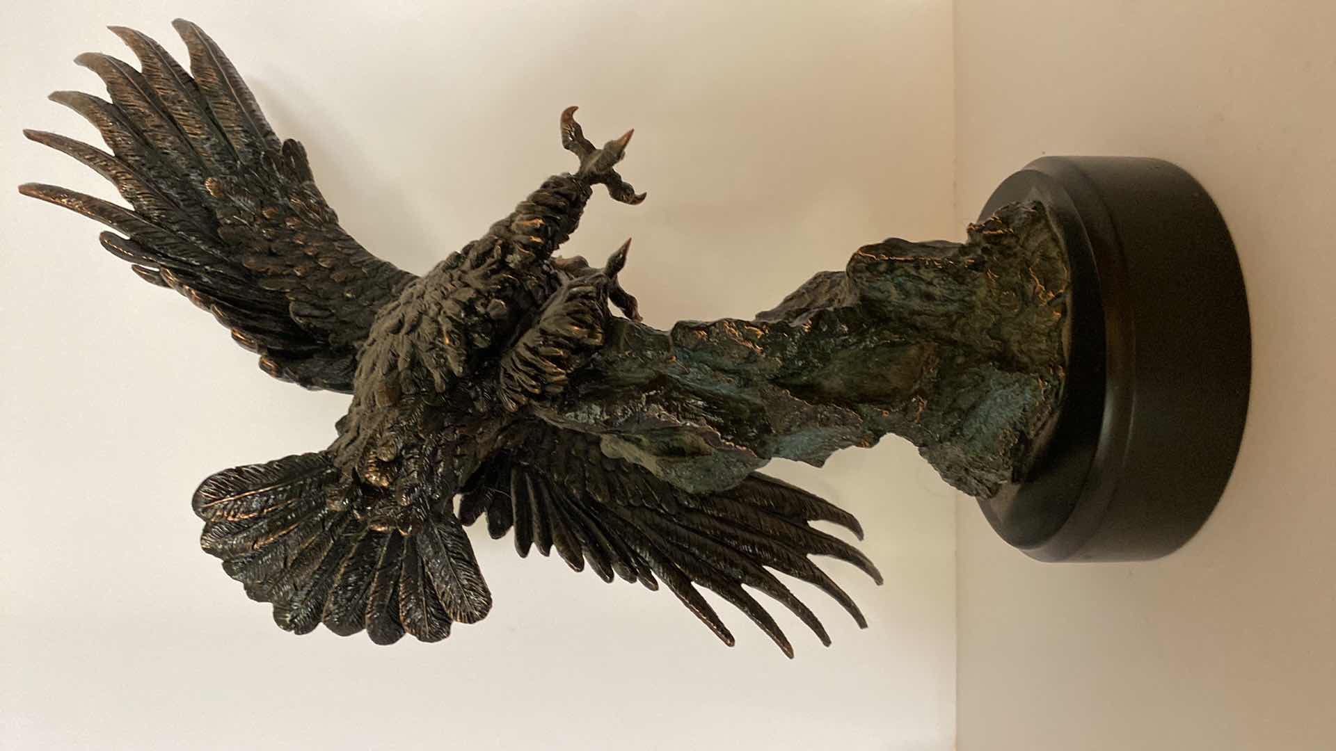 Photo 1 of EAGLE BRONZE WINGS OF GLORY 11” x 17 1/2”