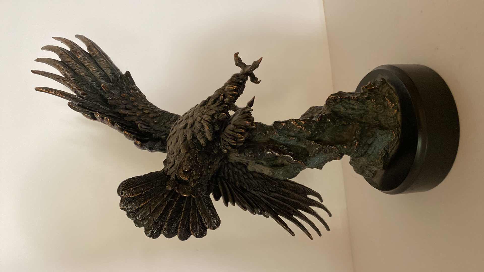 Photo 1 of EAGLE BRONZE WINGS OF GLORY 11” x 17 1/2”
