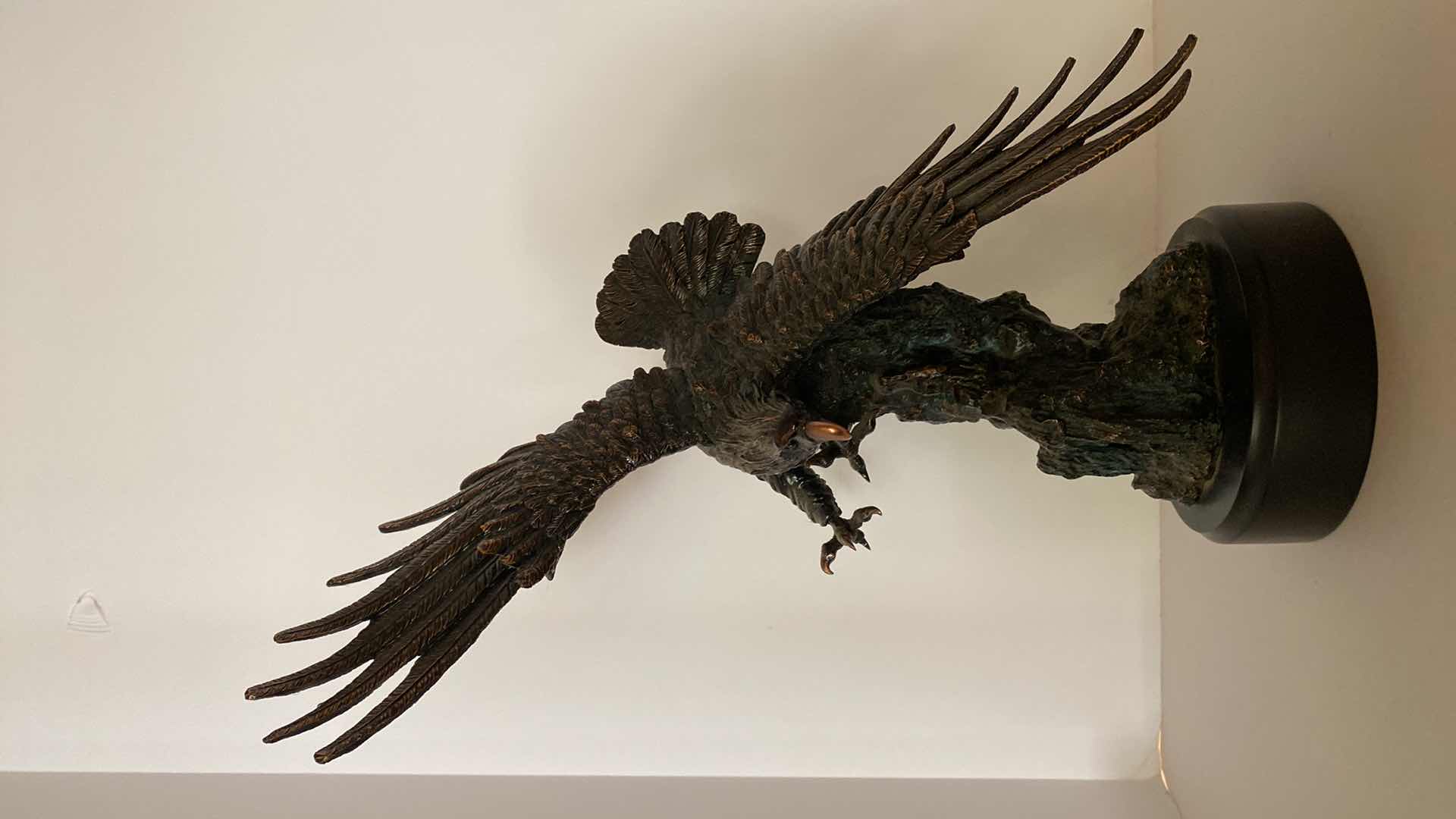 Photo 1 of EAGLE BRONZE WINGS OF GLORY 11” x 17 1/2”