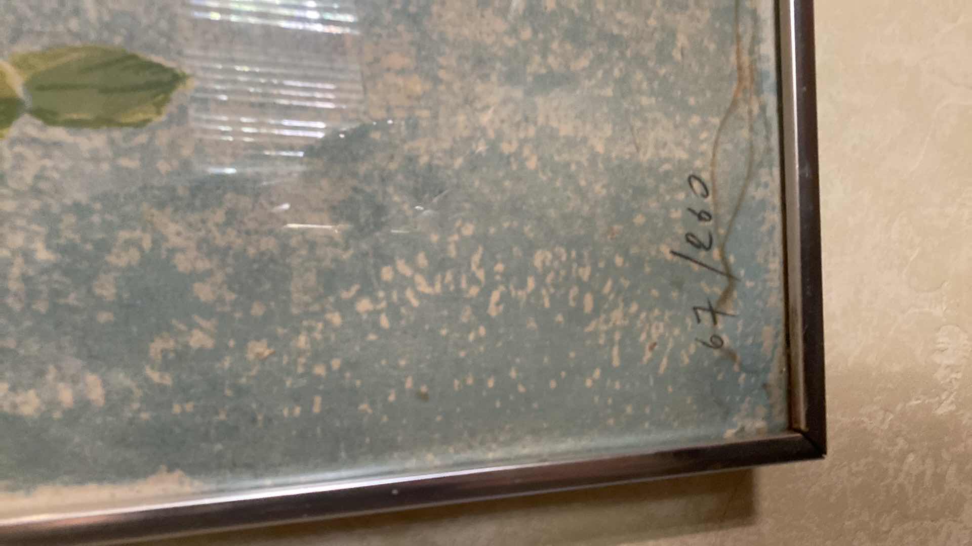 Photo 1 of FRAMED SIGNED FLORAL BY FORISSIER 67/260 ARTWORK 21 1/2” x 27”