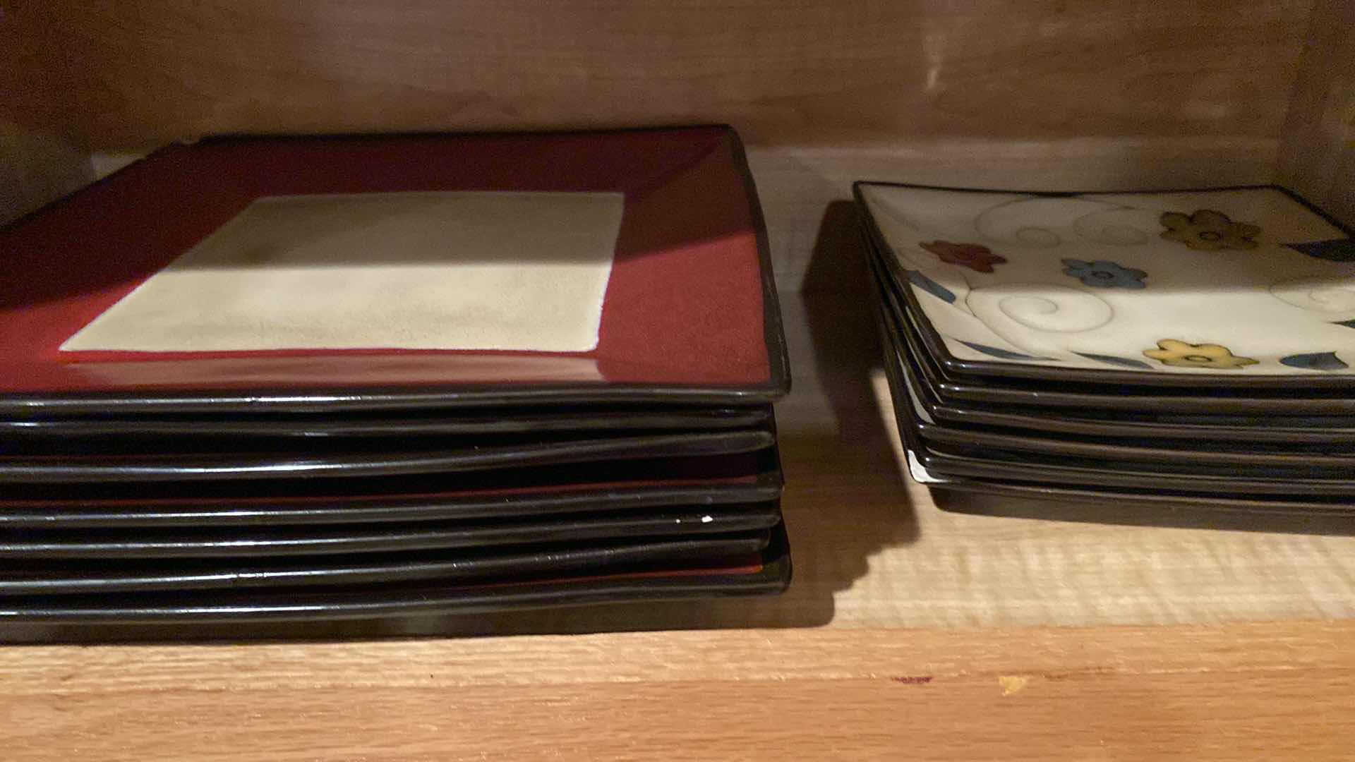 Photo 1 of CONTENTS KITCHEN CABINET CERAMIC DISHES AND SERVE WARE