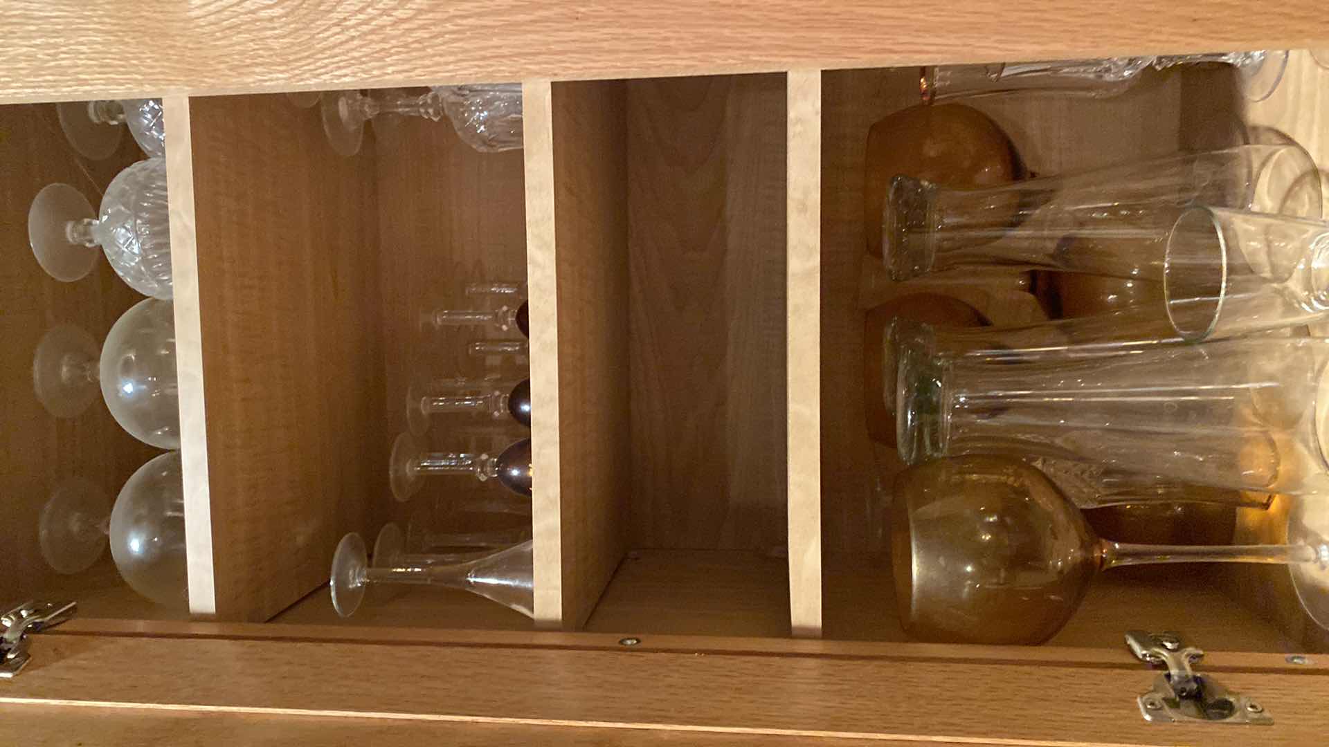 Photo 1 of CONTENTS KITCHEN CABINET BARWARE