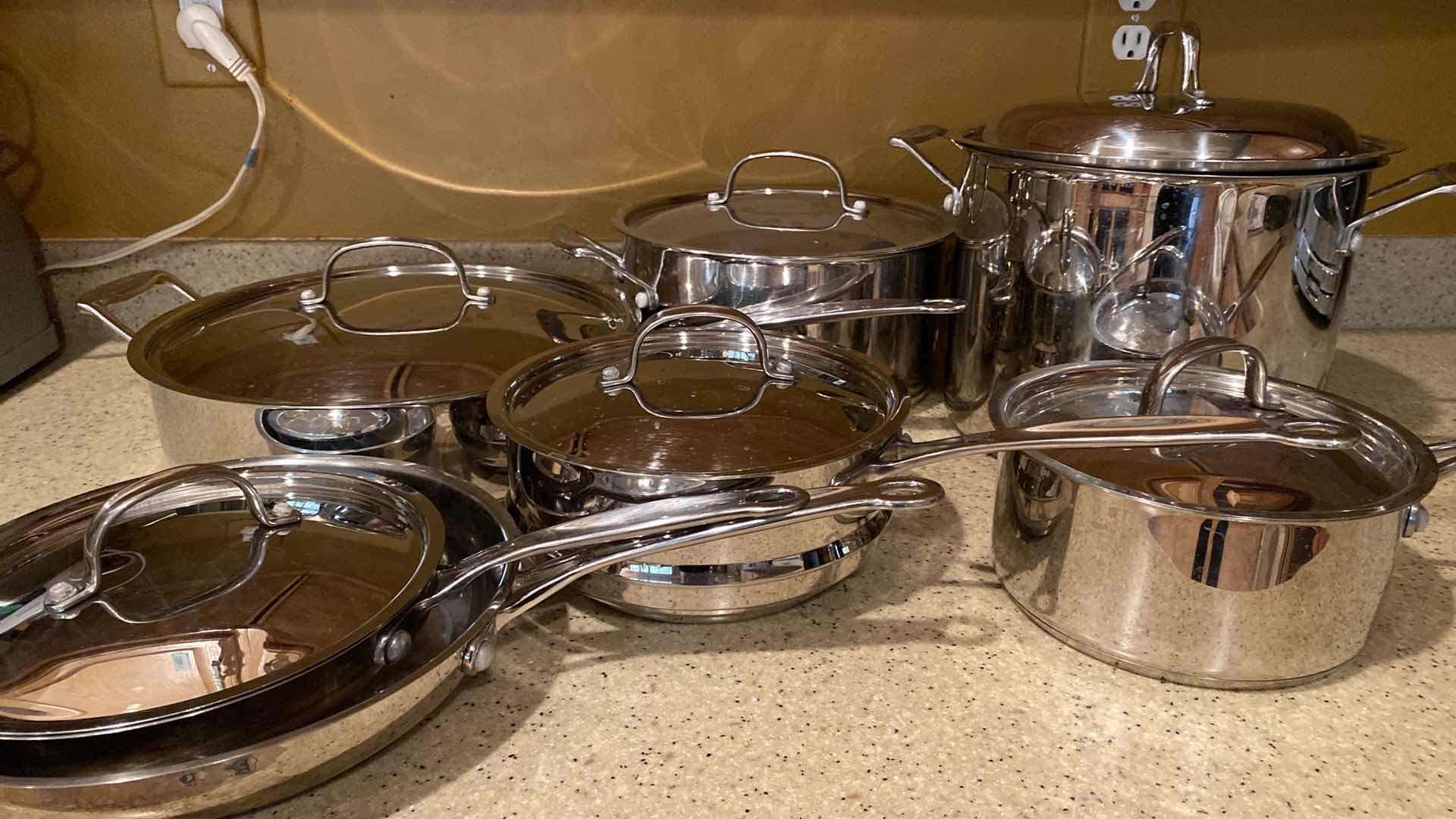 Photo 1 of 13 PIECE SET CUISINART POTS AND PANS