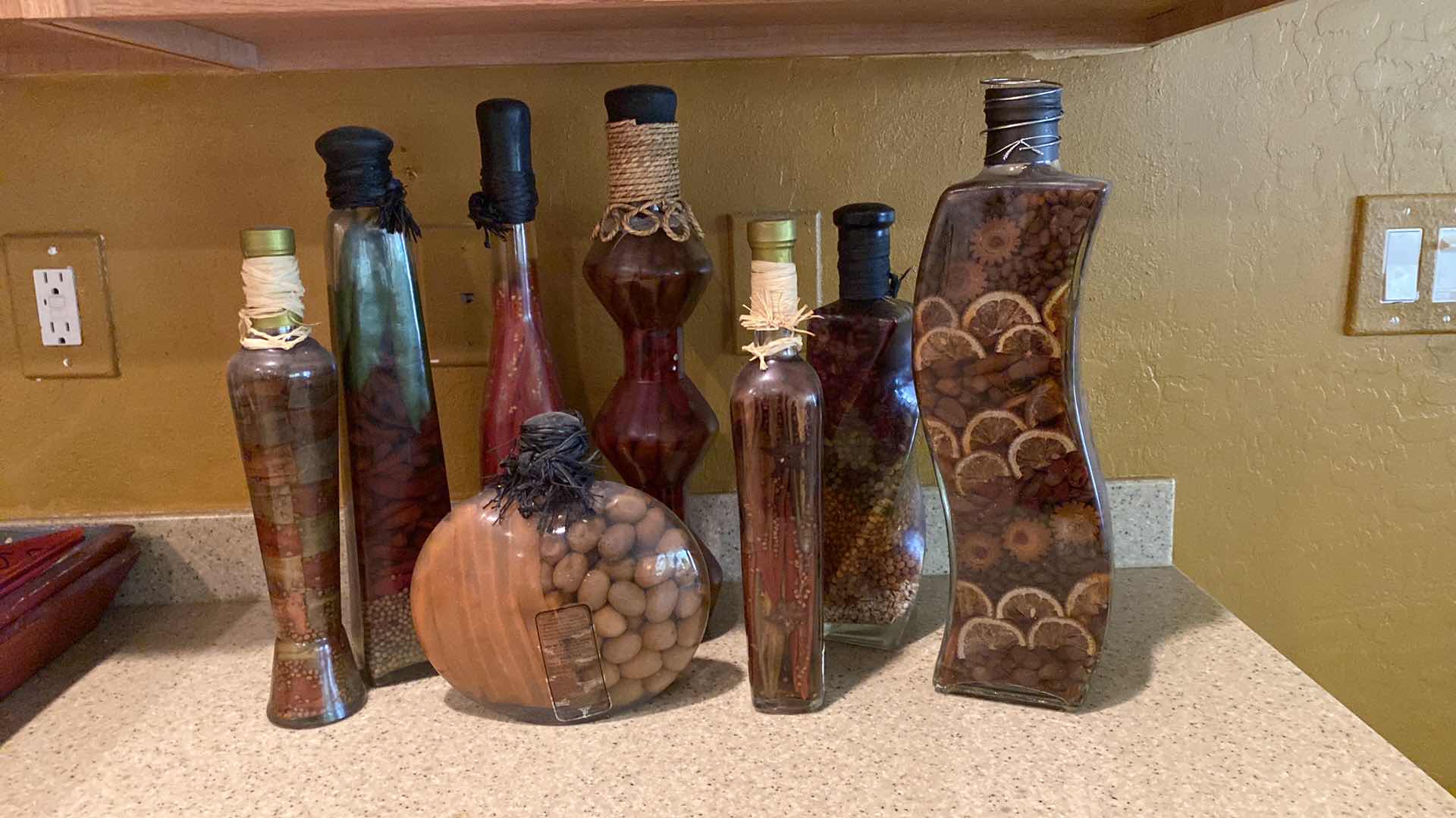 Photo 1 of KITCHEN DECOR BOTTLES