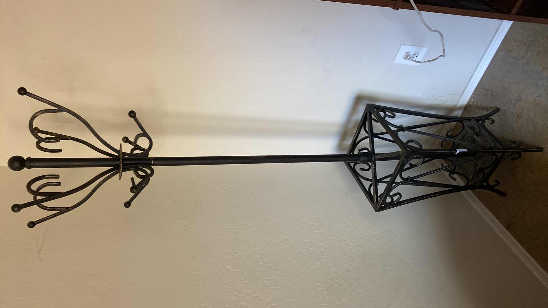 Photo 1 of IRON COAT RACK H 68” AND UMBRELLA STAND