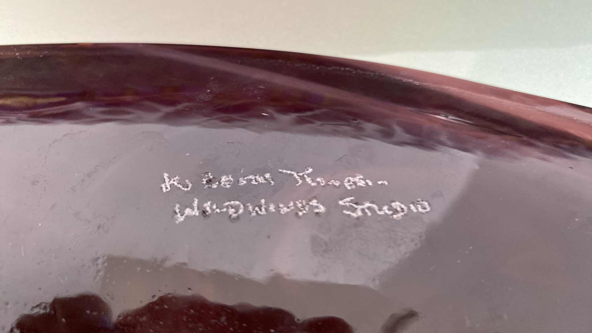 Photo 1 of PAIR OF ART DECO PLATTERS LARGEST 22” x 8 3/4”