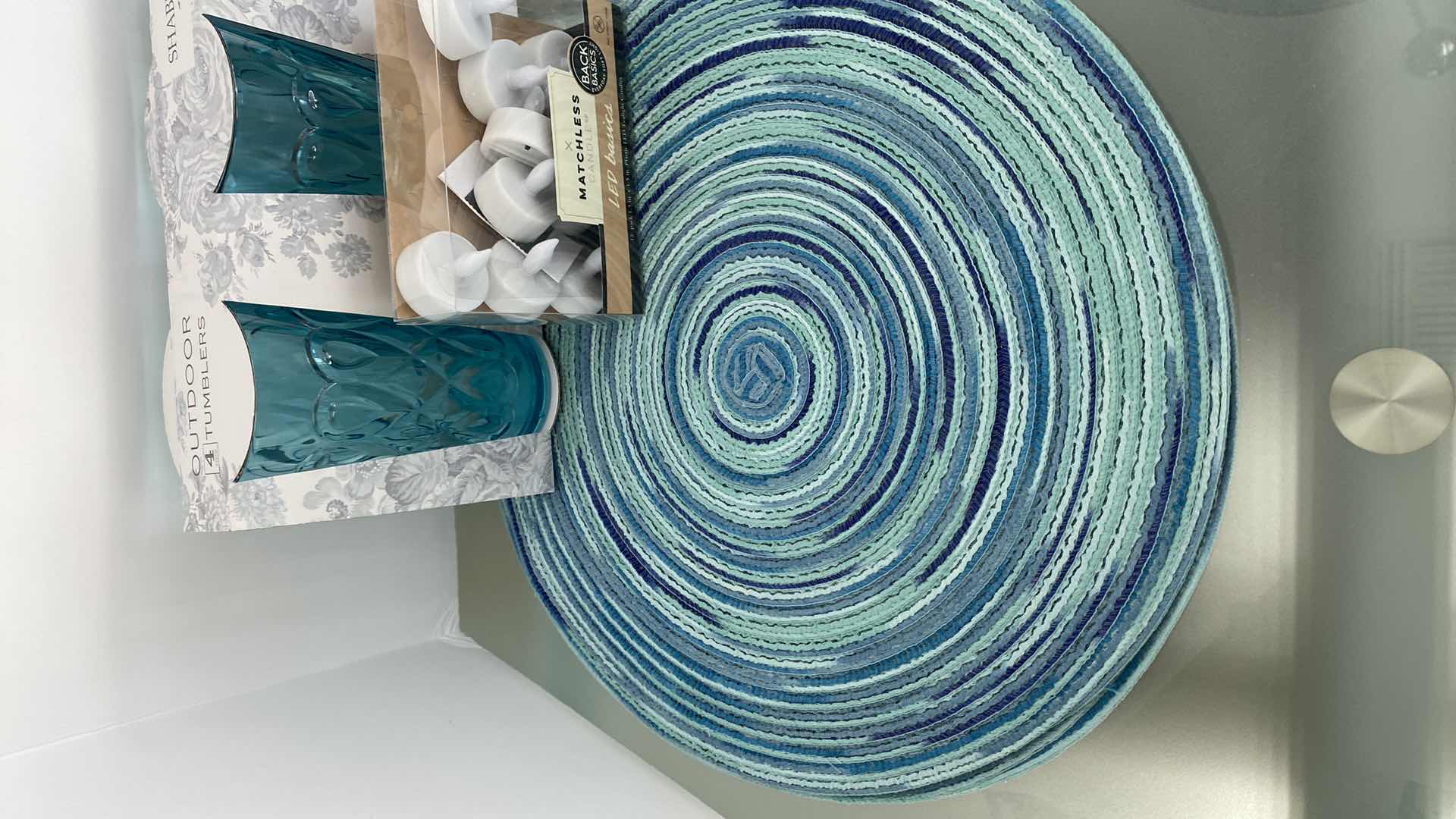 Photo 1 of 4 PLACEMATS AND ACRYLIC GLASSES AND PLATTERS AND MORE